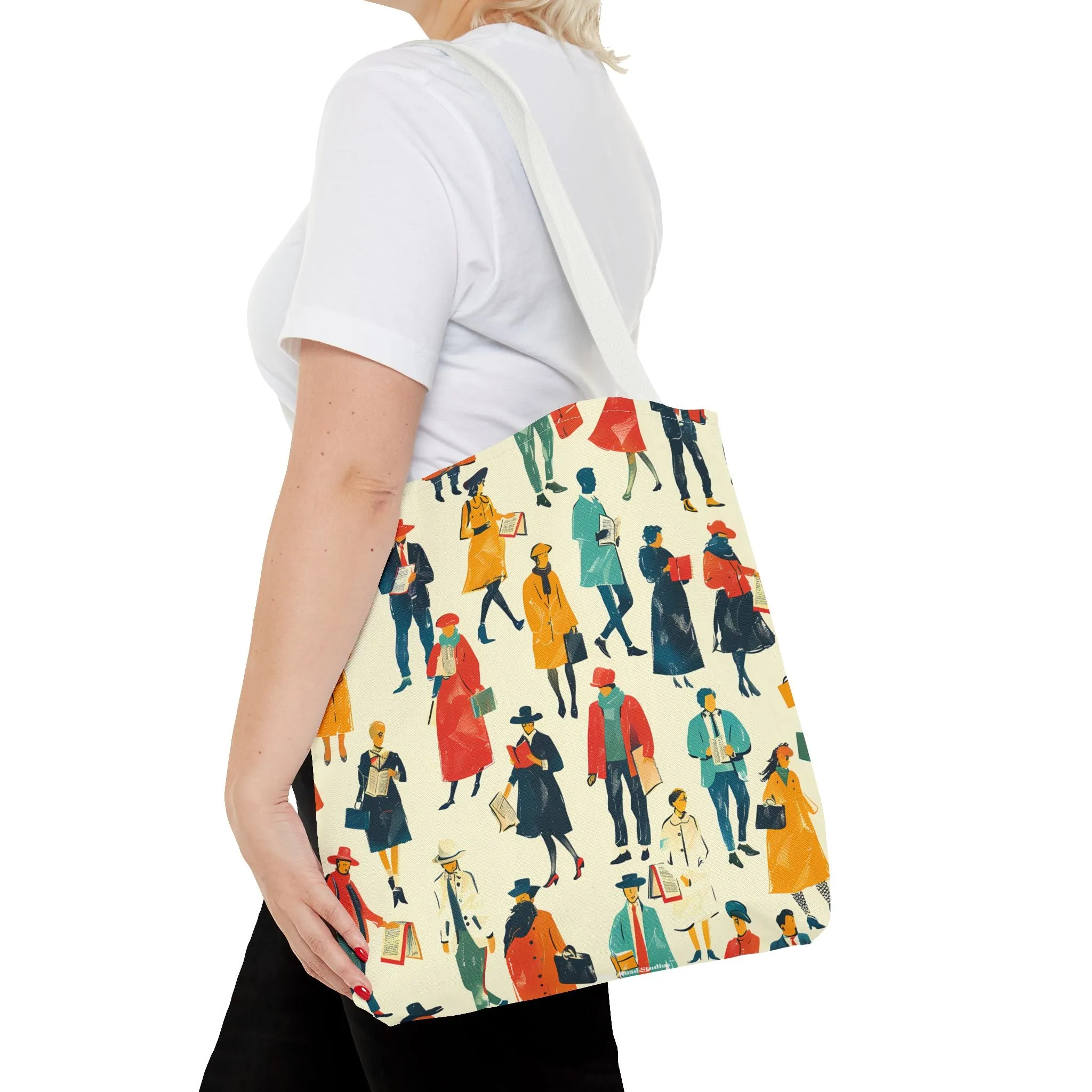 Literary People Tote Bag - Take Your Love of Books Wherever You Go! Available in 3 sizes.