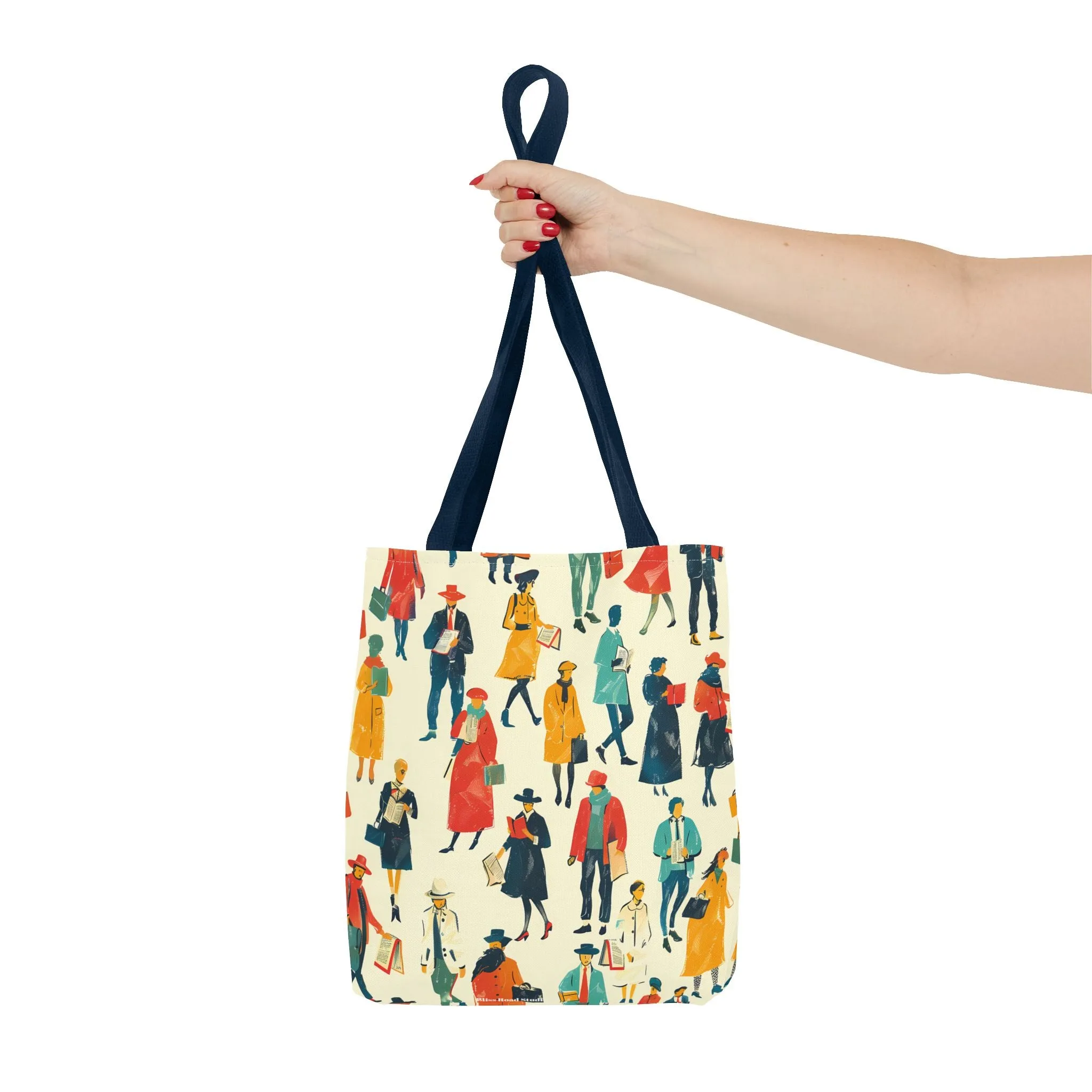Literary People Tote Bag - Take Your Love of Books Wherever You Go! Available in 3 sizes.