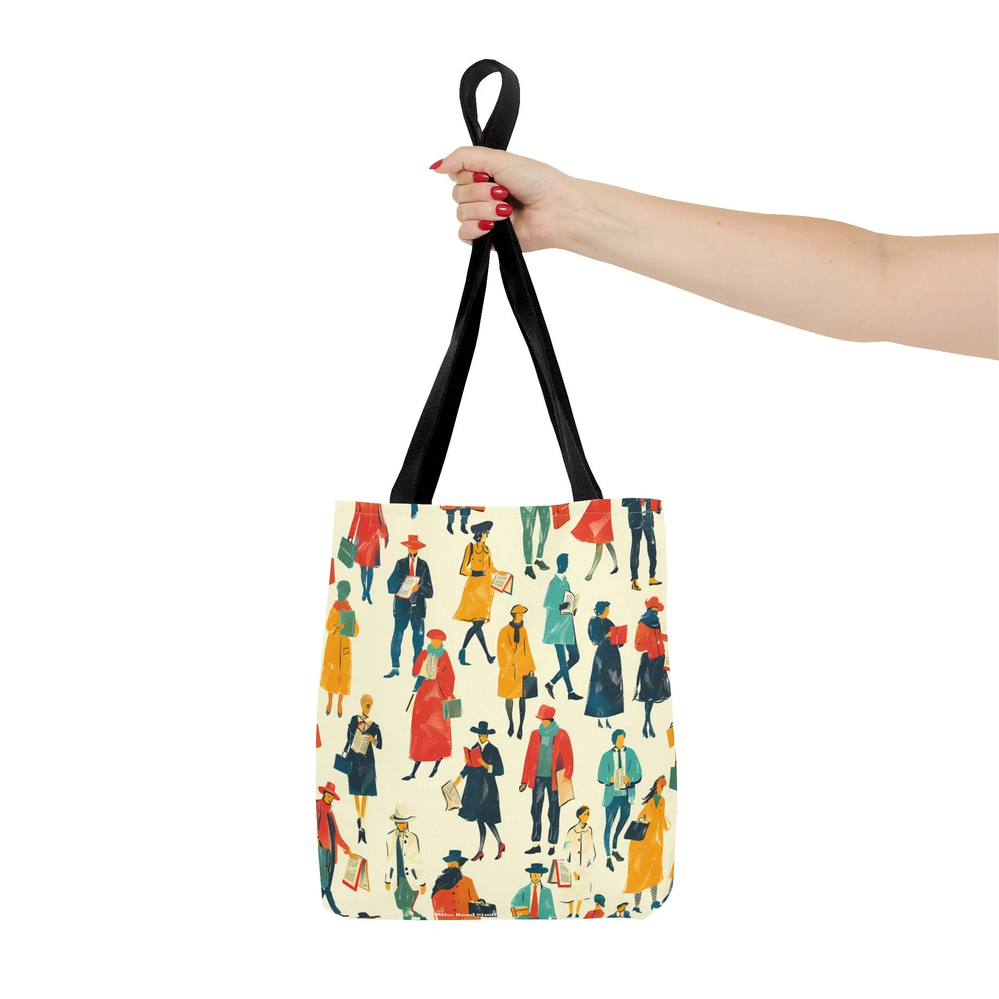 Literary People Tote Bag - Take Your Love of Books Wherever You Go! Available in 3 sizes.