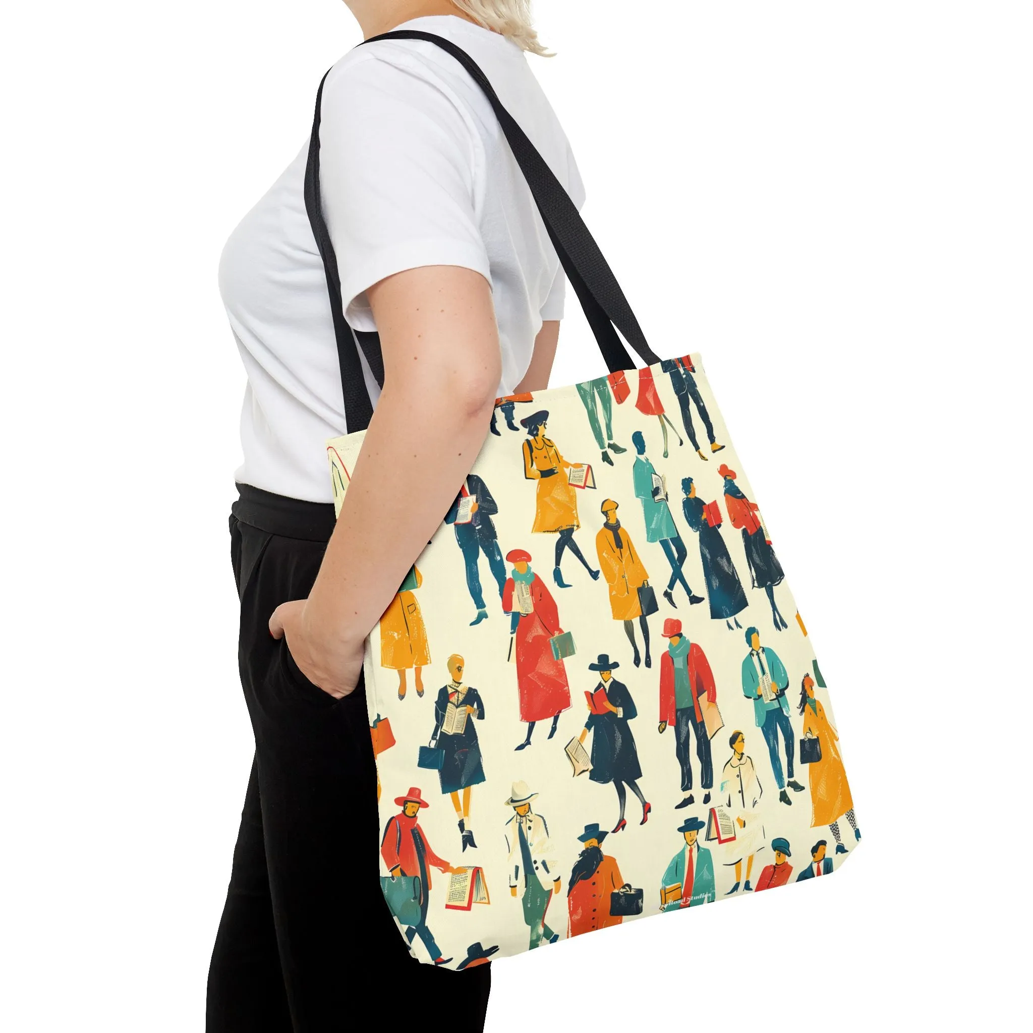 Literary People Tote Bag - Take Your Love of Books Wherever You Go! Available in 3 sizes.