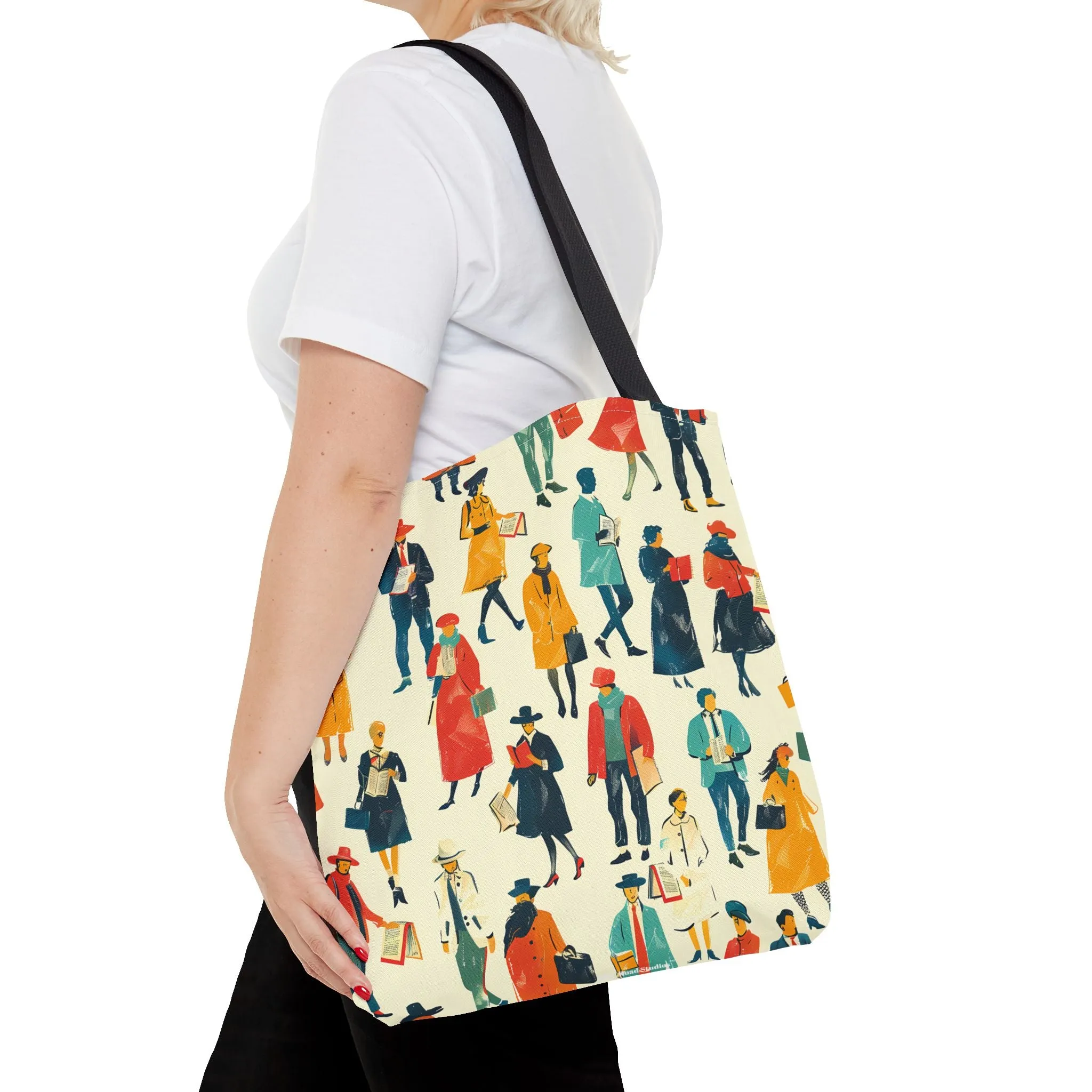 Literary People Tote Bag - Take Your Love of Books Wherever You Go! Available in 3 sizes.