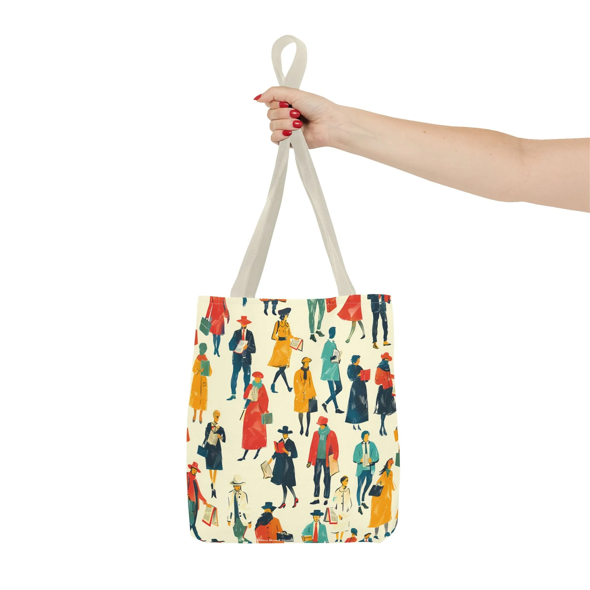 Literary People Tote Bag - Take Your Love of Books Wherever You Go! Available in 3 sizes.