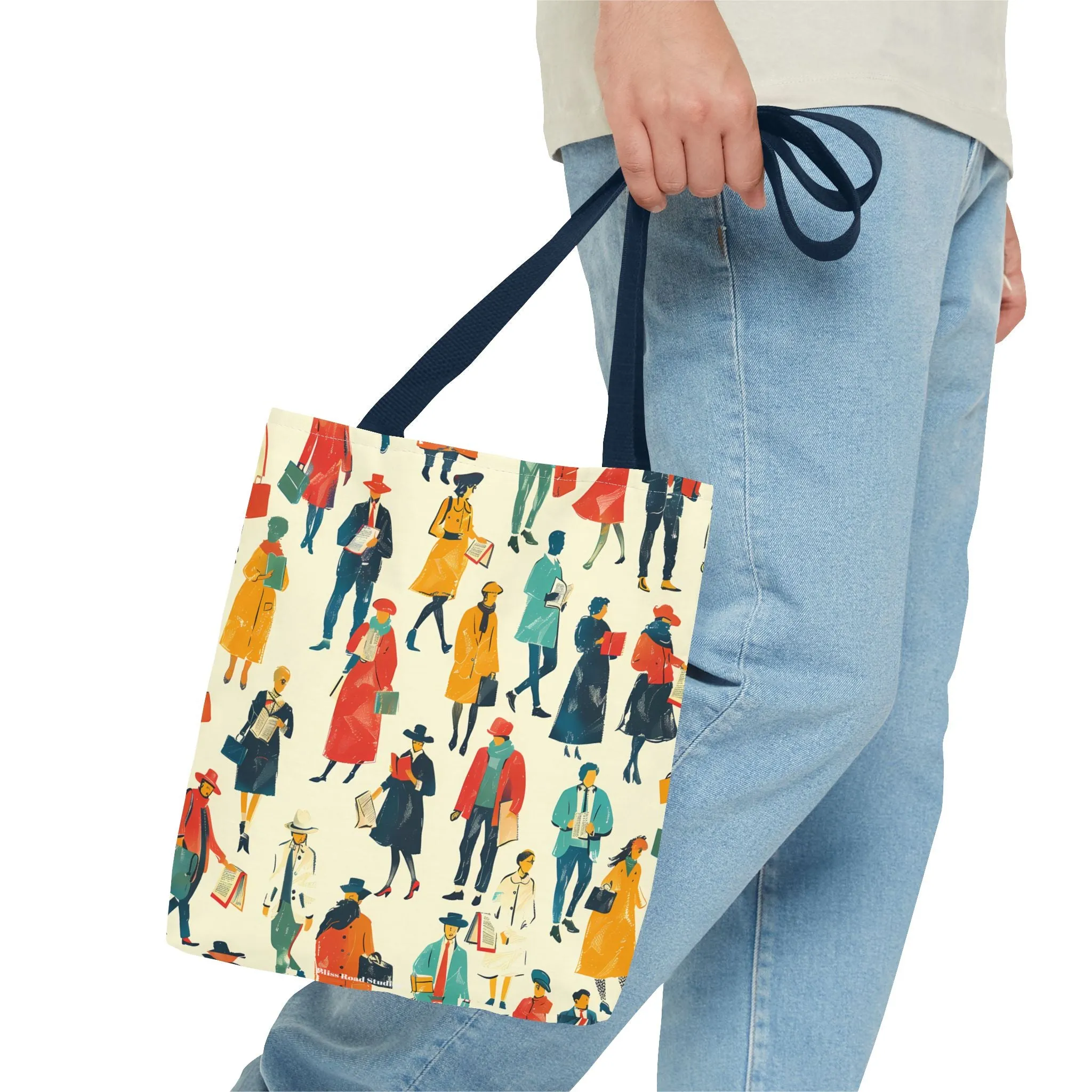 Literary People Tote Bag - Take Your Love of Books Wherever You Go! Available in 3 sizes.