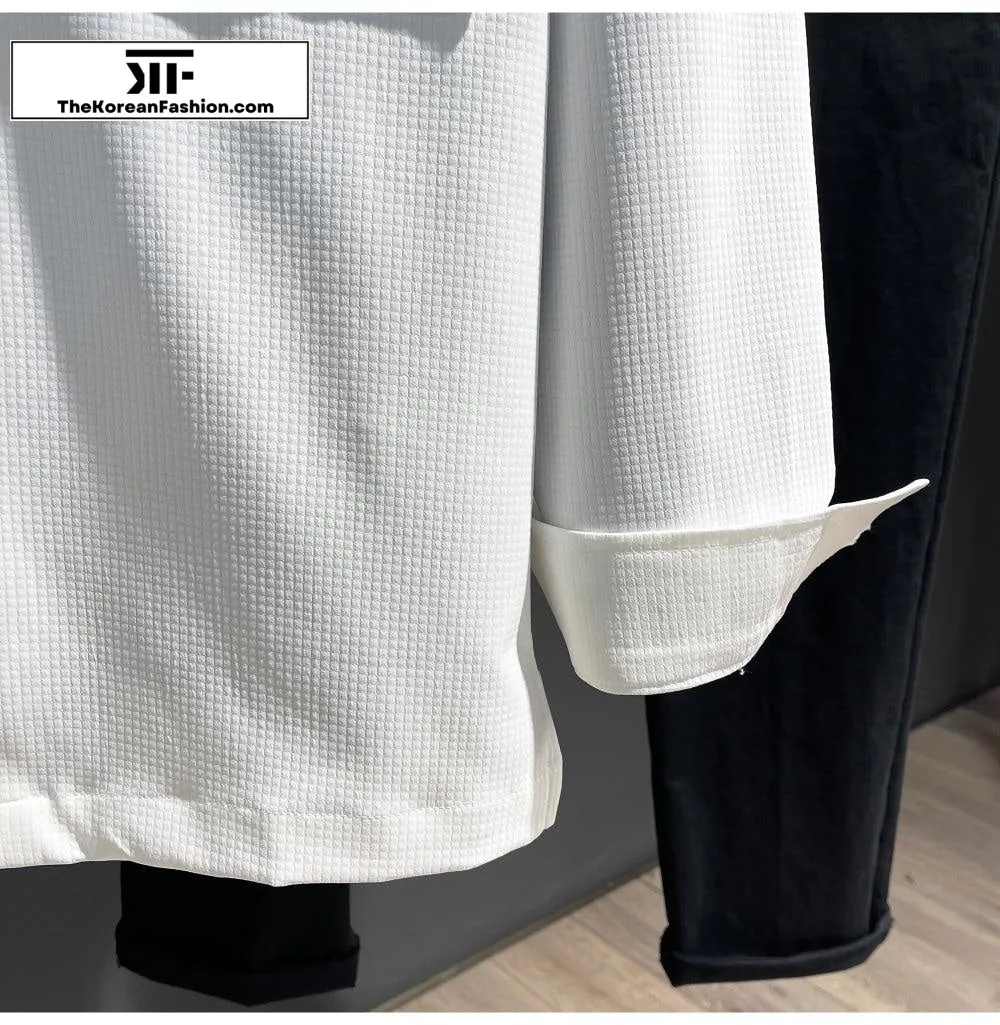 Long-sleeved Shirt with Pockets