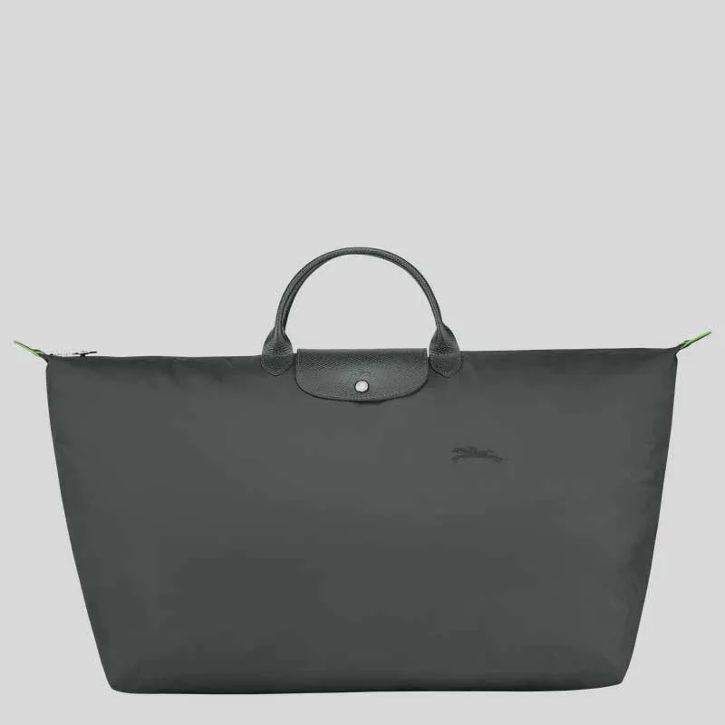 LONGCHAMP Le Pliage Green M Travel Bag Graphite RS-L1625919