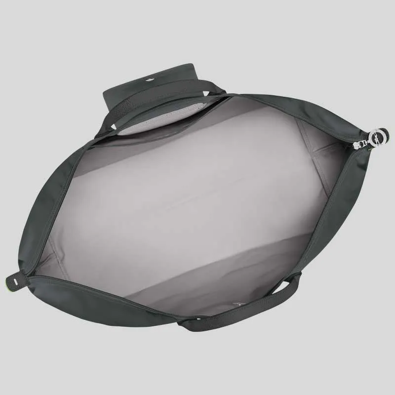 LONGCHAMP Le Pliage Green M Travel Bag Graphite RS-L1625919