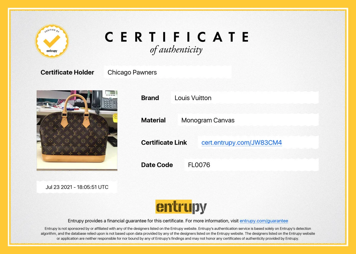 Louis Vuitton Alma MM Monogram