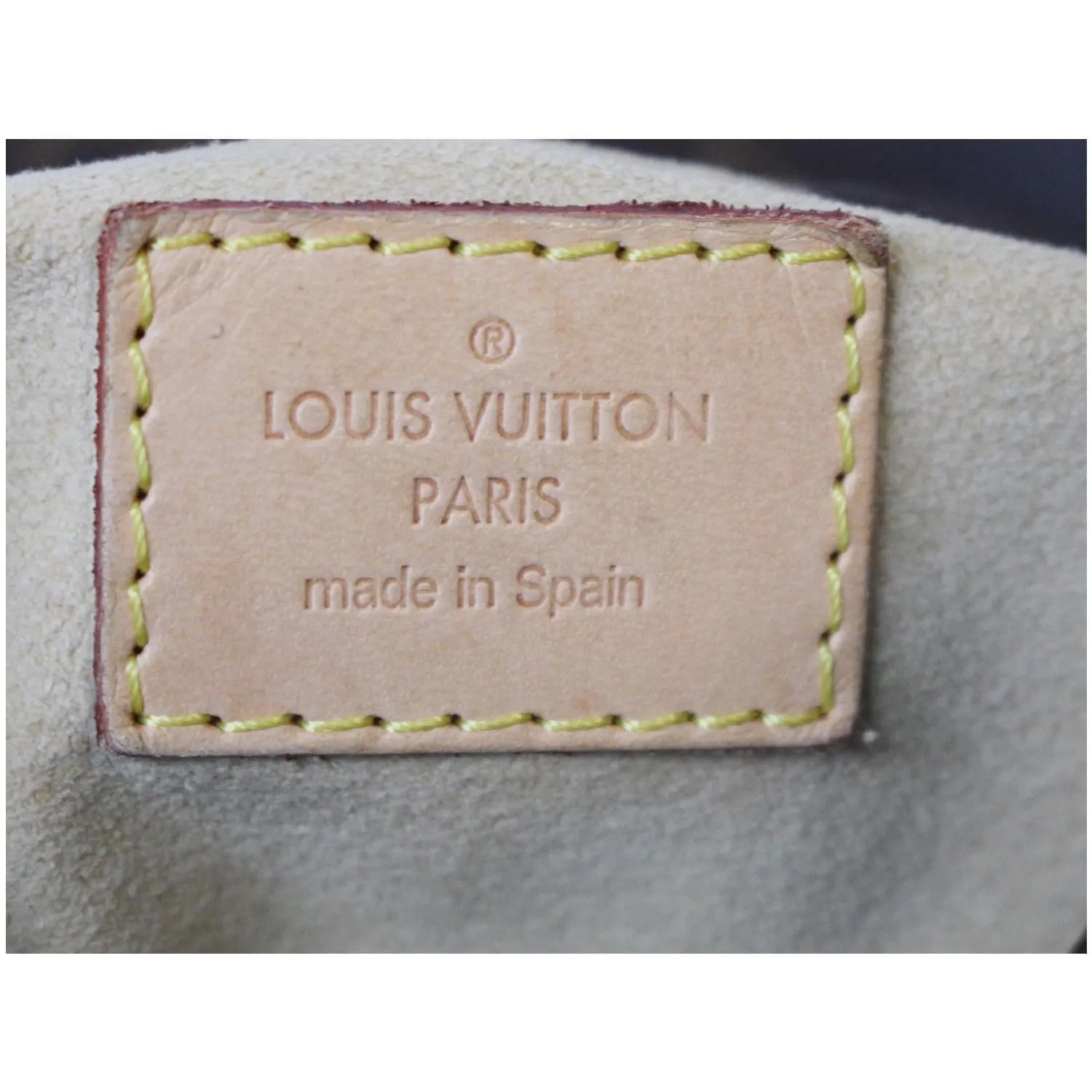 LOUIS VUITTON Artsy MM Monogram Canvas Shoulder Bag Brown