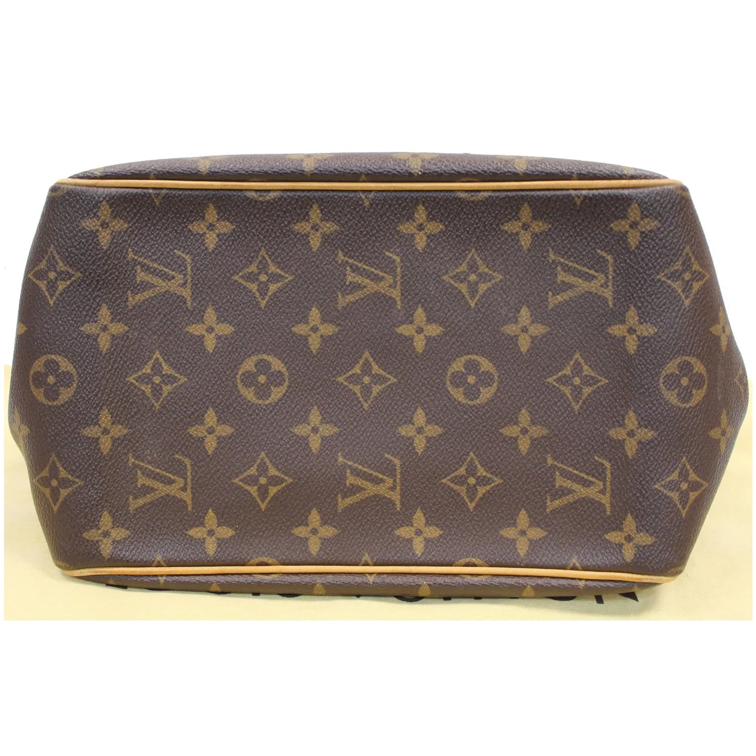 LOUIS VUITTON Batignolles Vertical Monogram Canvas Tote Bag Brown - 15% OFF