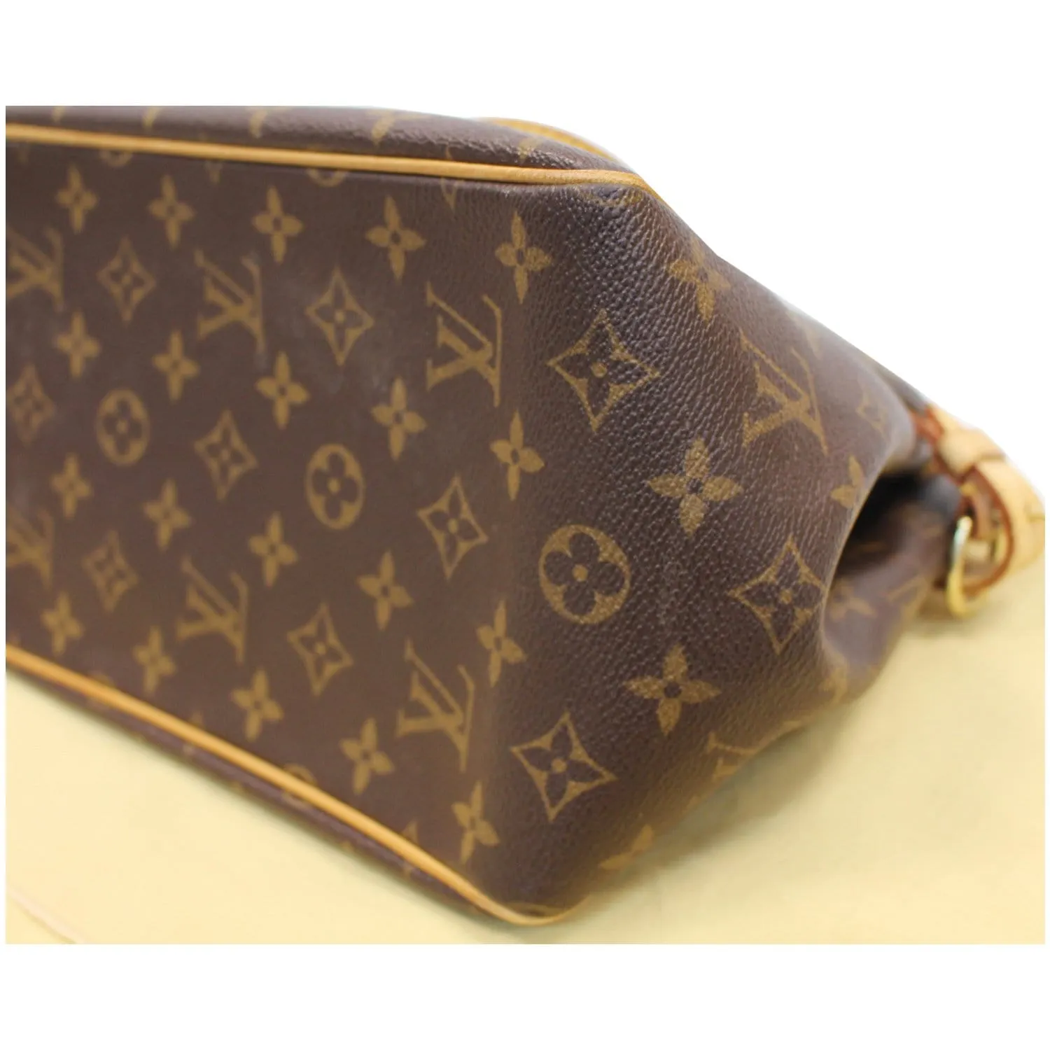LOUIS VUITTON Batignolles Vertical Monogram Canvas Tote Bag Brown - 15% OFF