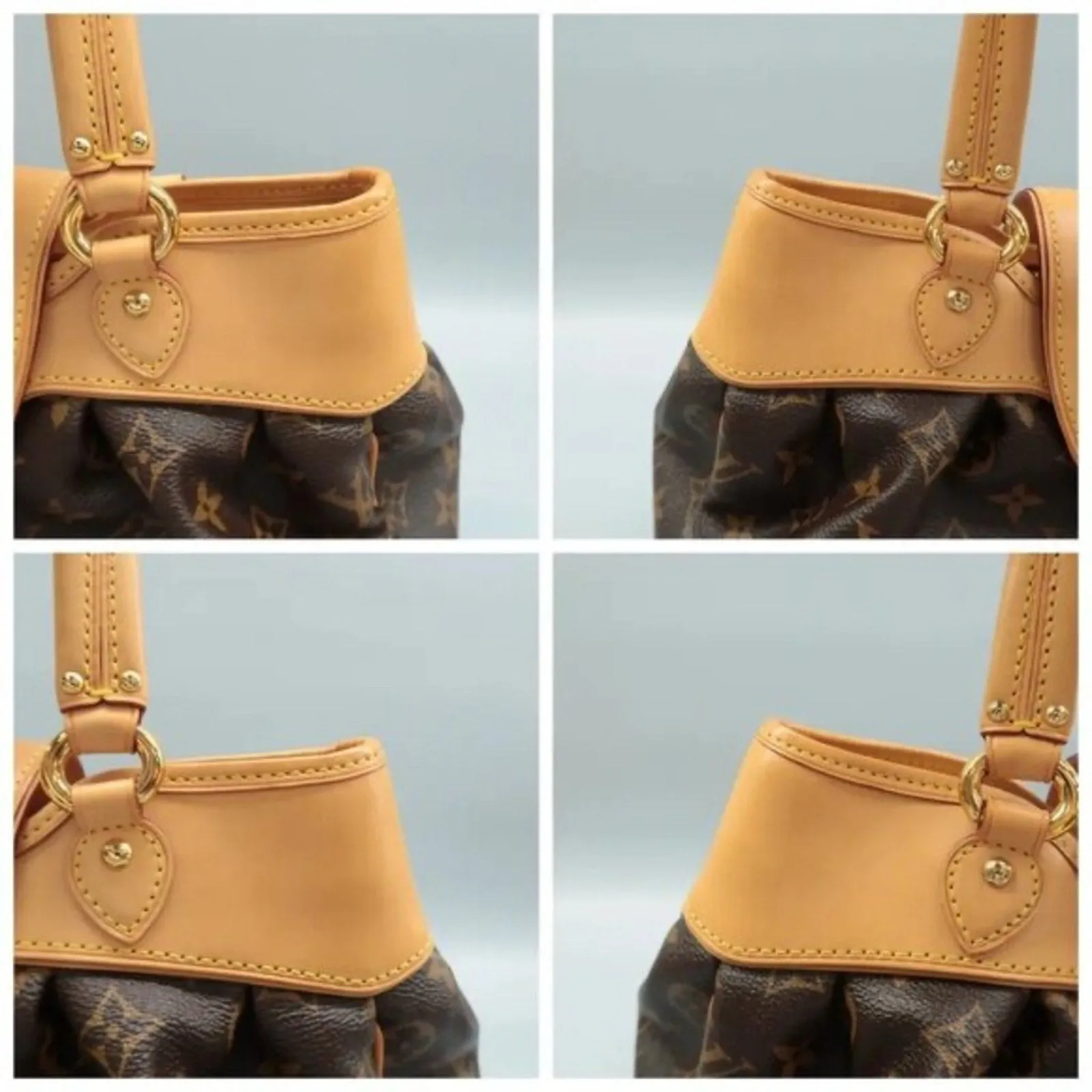Louis Vuitton Boetie Brown Monogram Canvas Tote