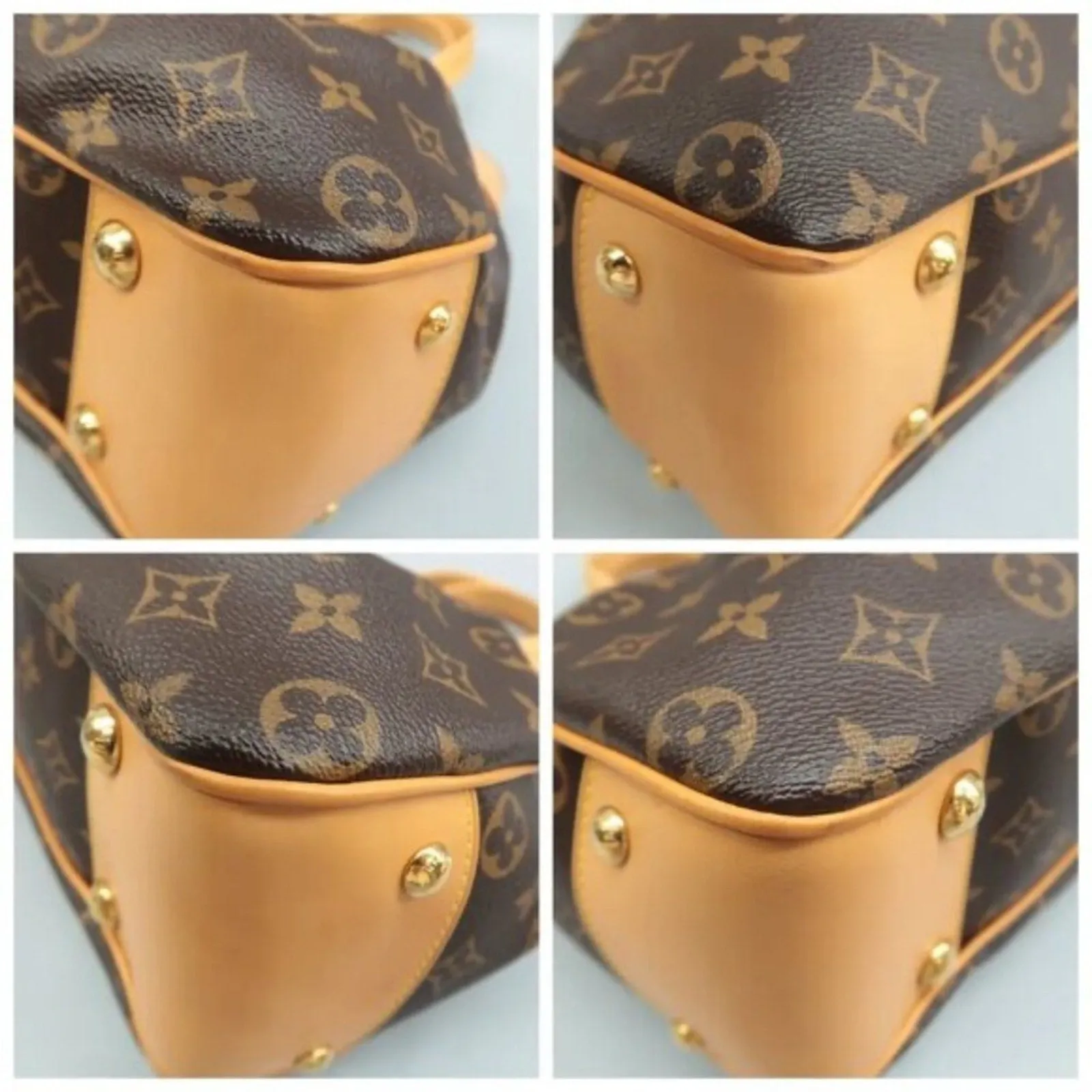 Louis Vuitton Boetie Brown Monogram Canvas Tote