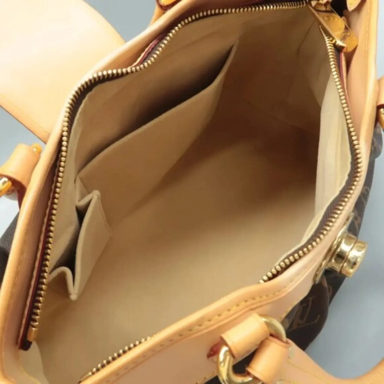 Louis Vuitton Boetie Brown Monogram Canvas Tote