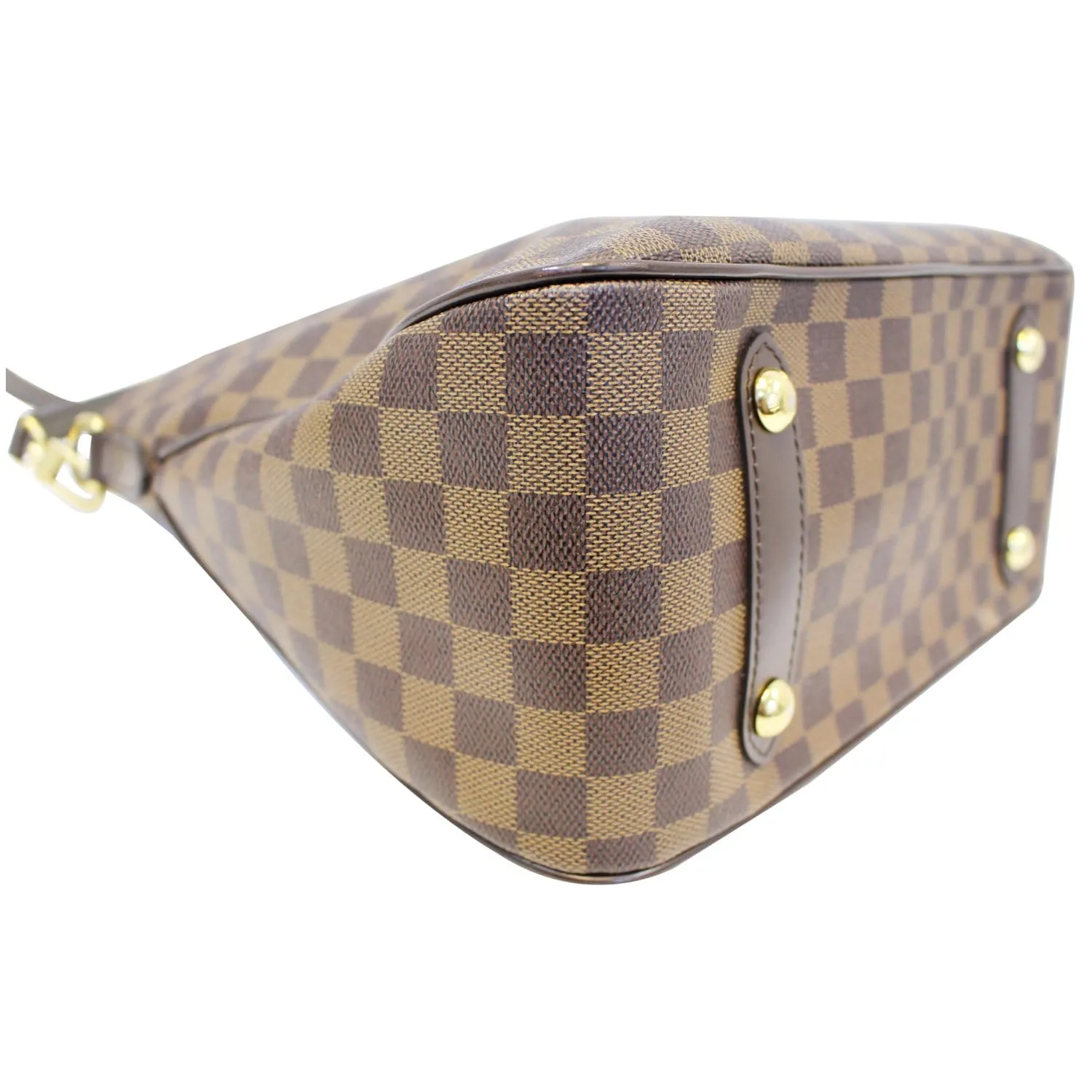 LOUIS VUITTON Cabas Rosebery Damier Ebene Shoulder Handbag