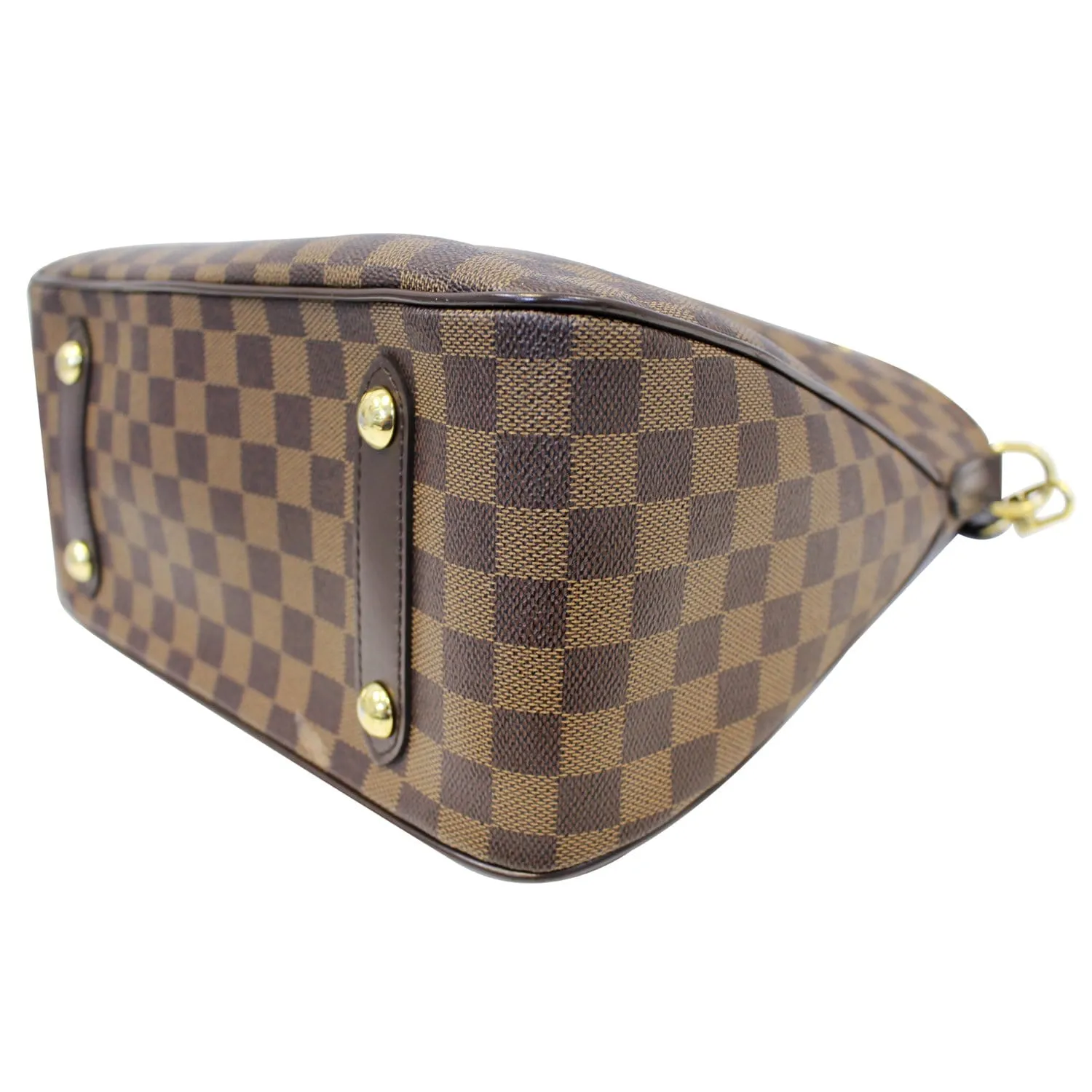 LOUIS VUITTON Cabas Rosebery Damier Ebene Shoulder Handbag