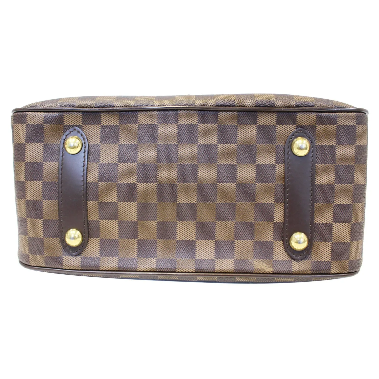 LOUIS VUITTON Cabas Rosebery Damier Ebene Shoulder Handbag