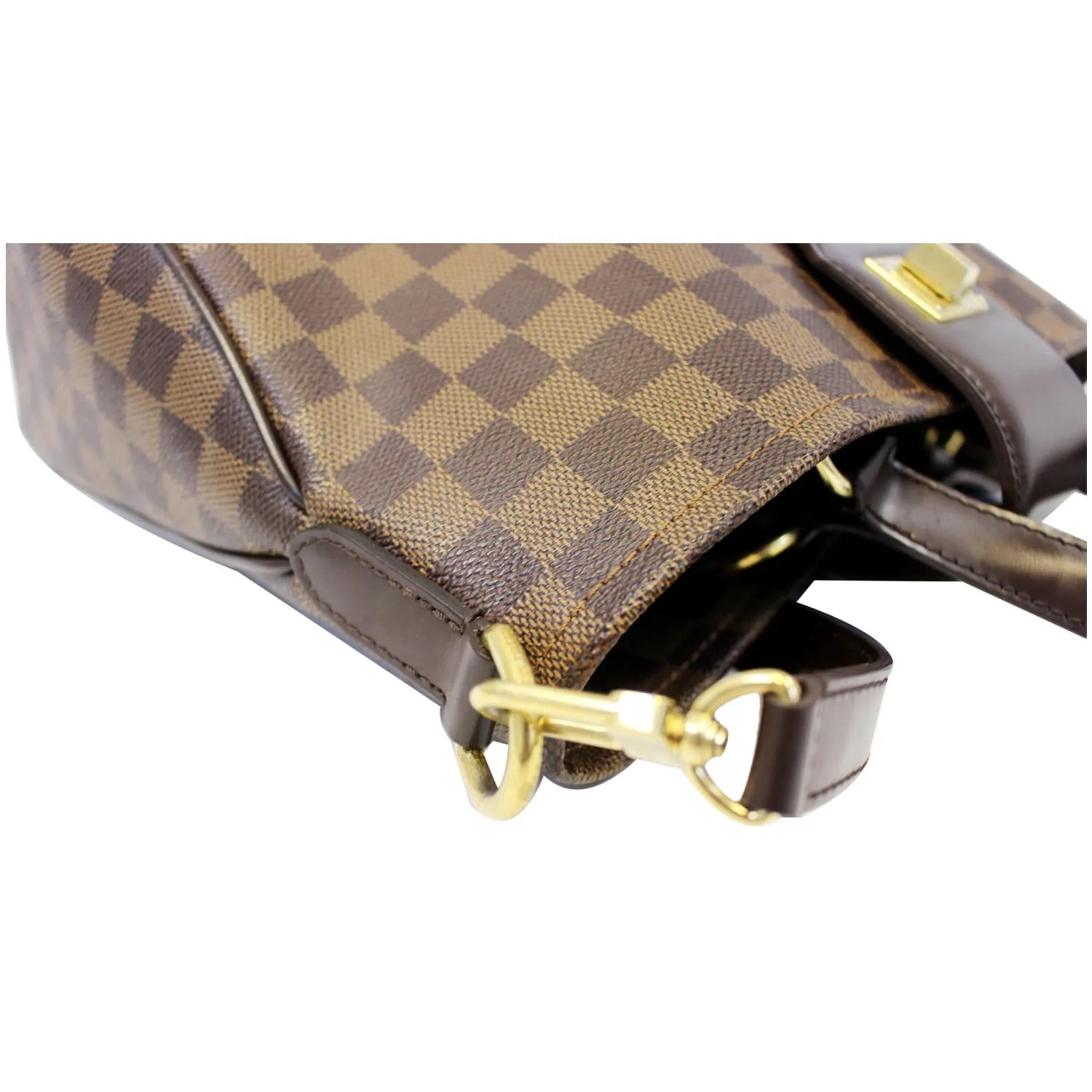 LOUIS VUITTON Cabas Rosebery Damier Ebene Shoulder Handbag