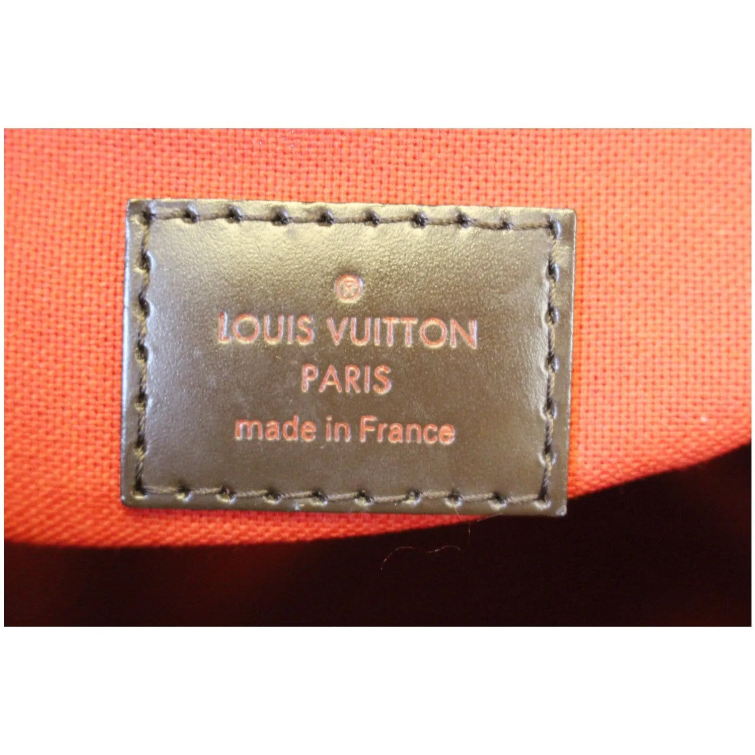 LOUIS VUITTON Cabas Rosebery Damier Ebene Shoulder Handbag