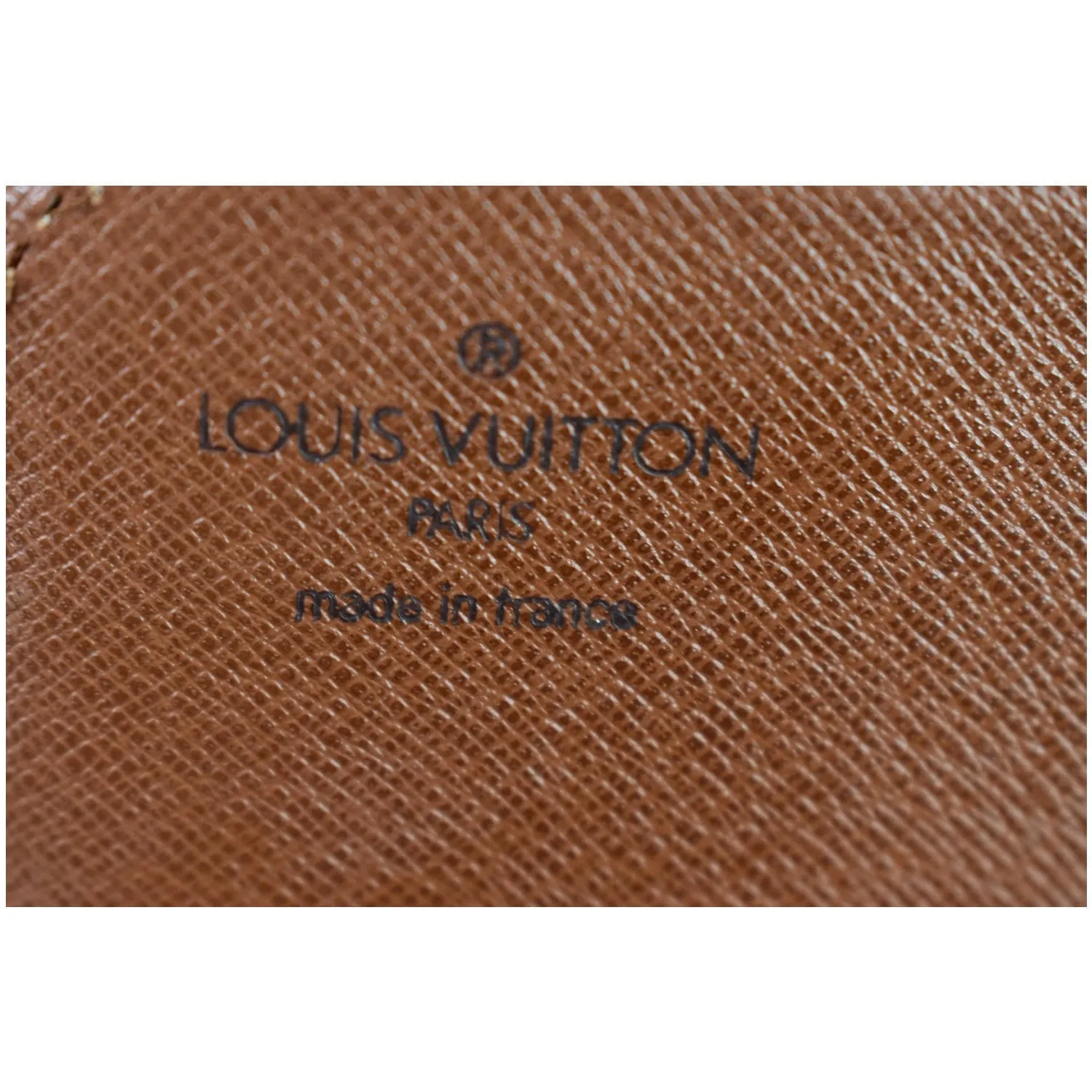 LOUIS VUITTON Cartouchiere PM Monogram Canvas Shoulder Bag Brown