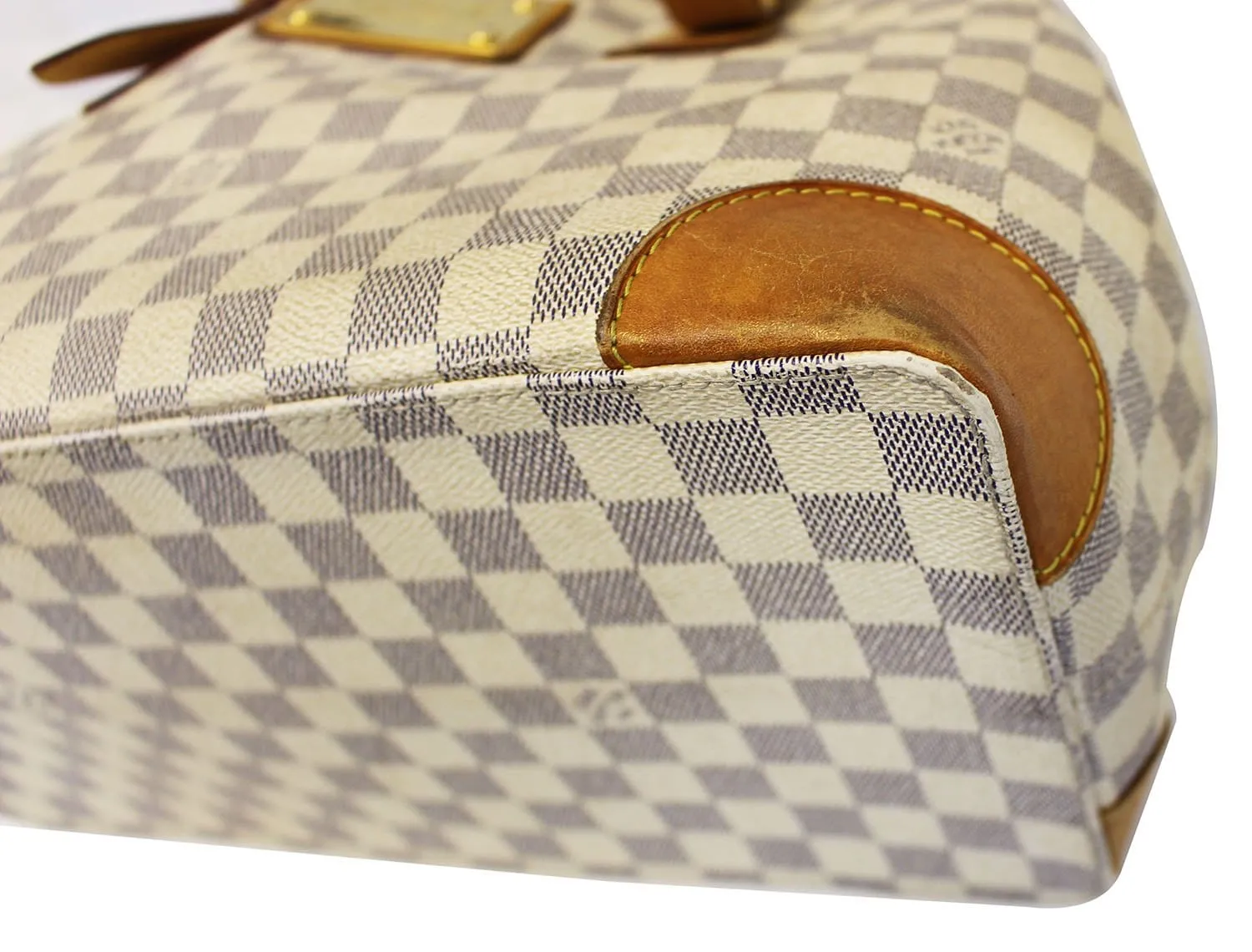 LOUIS VUITTON Damier Azur Hampstead MM Shoulder Bag - Sale