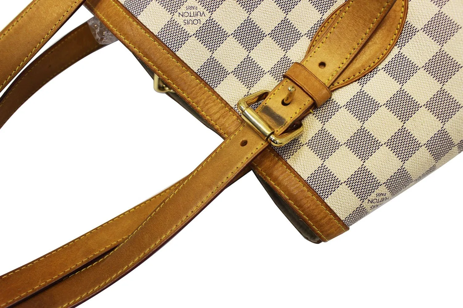 LOUIS VUITTON Damier Azur Hampstead MM Shoulder Bag - Sale