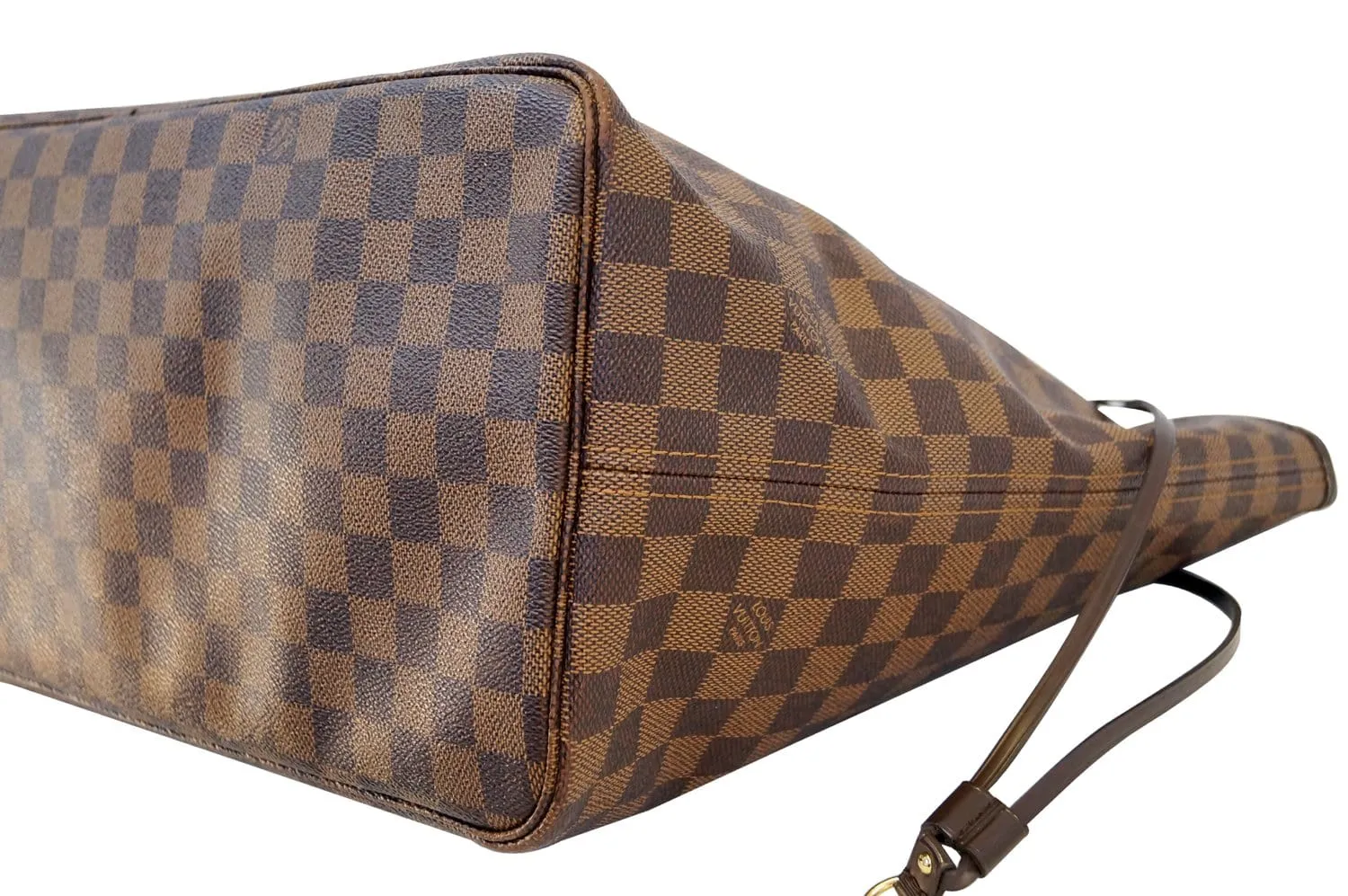 LOUIS VUITTON Damier Ebene Neverfull GM Tote Bag