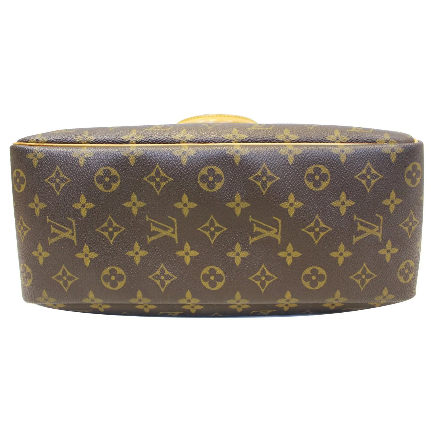 LOUIS VUITTON Deauville Monogram Canvas Boston Satchel Bag Brown - 15% OFF
