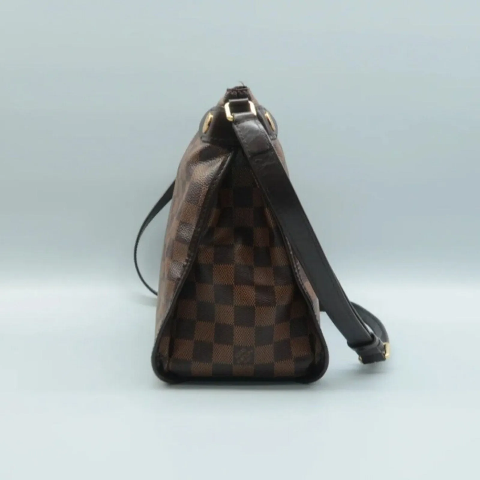 Louis Vuitton Duomo Brown Damier Ebene Canvas Satchel Bag