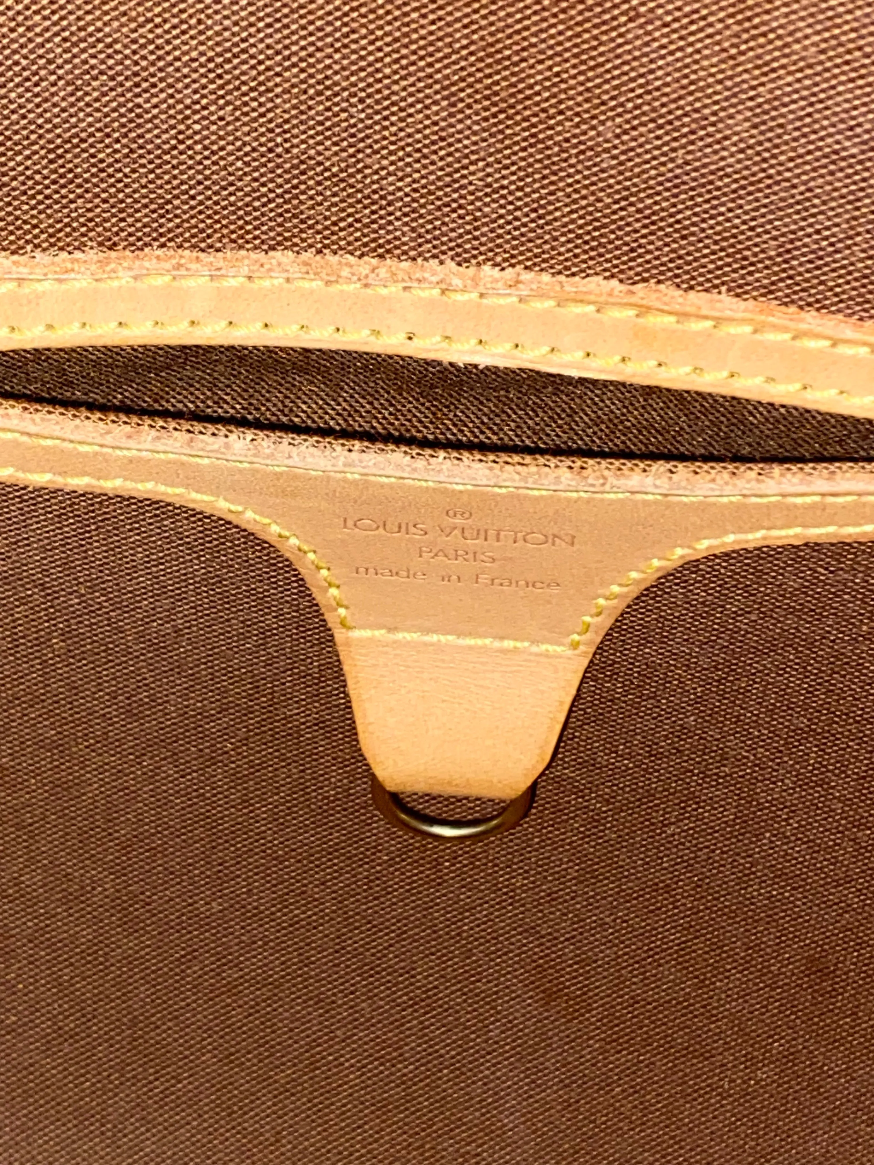 Louis Vuitton Ellipse MM Monogram Canvas Satchel w/ Shoulder Strap