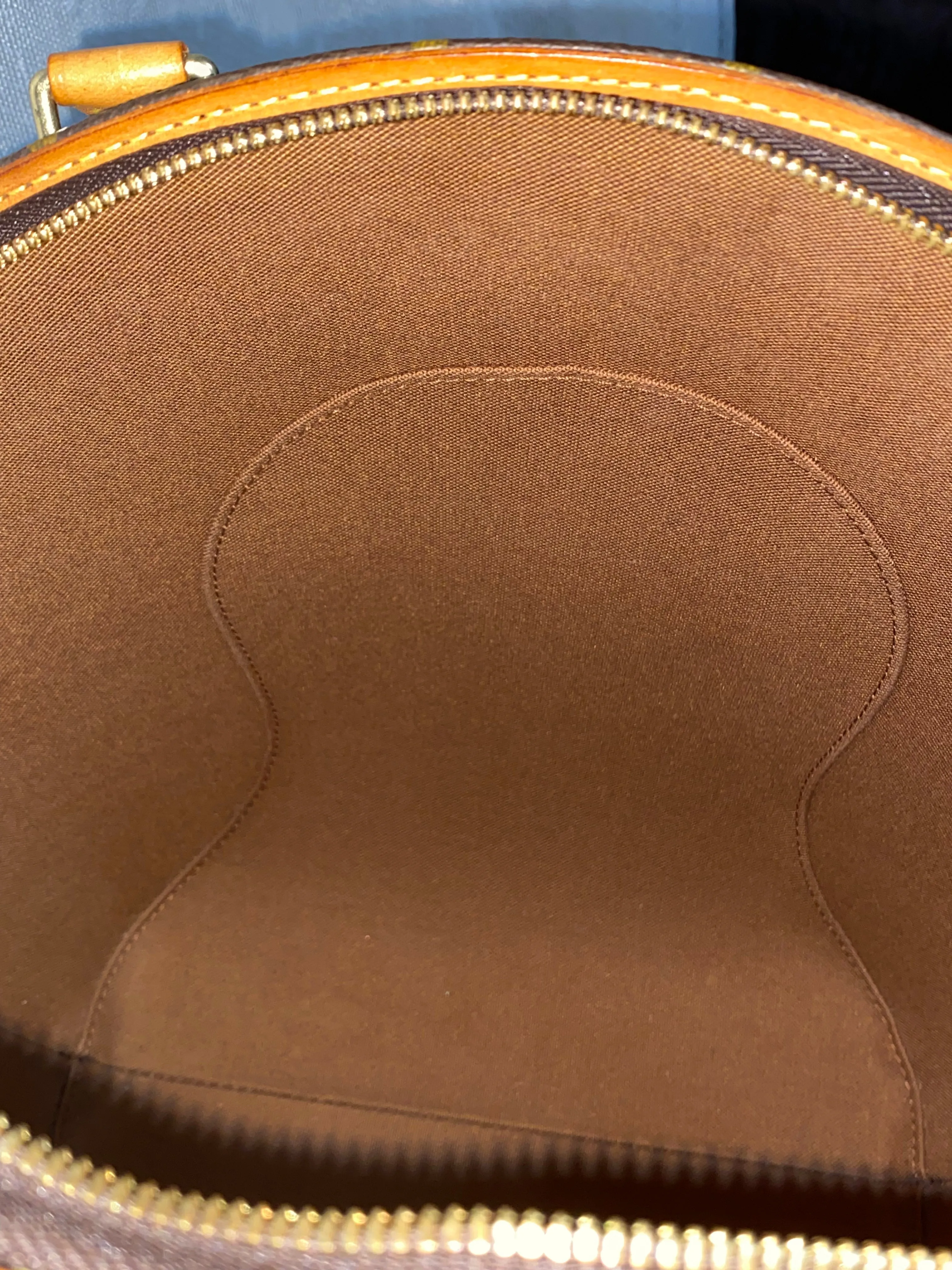 Louis Vuitton Ellipse MM Monogram Canvas Satchel w/ Shoulder Strap
