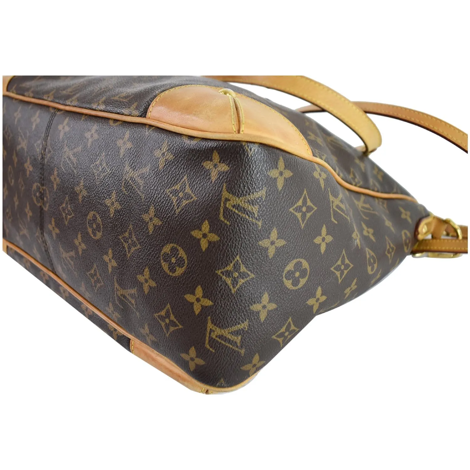 LOUIS VUITTON Estrela GM Monogram Canvas Shoulder Bag Brown