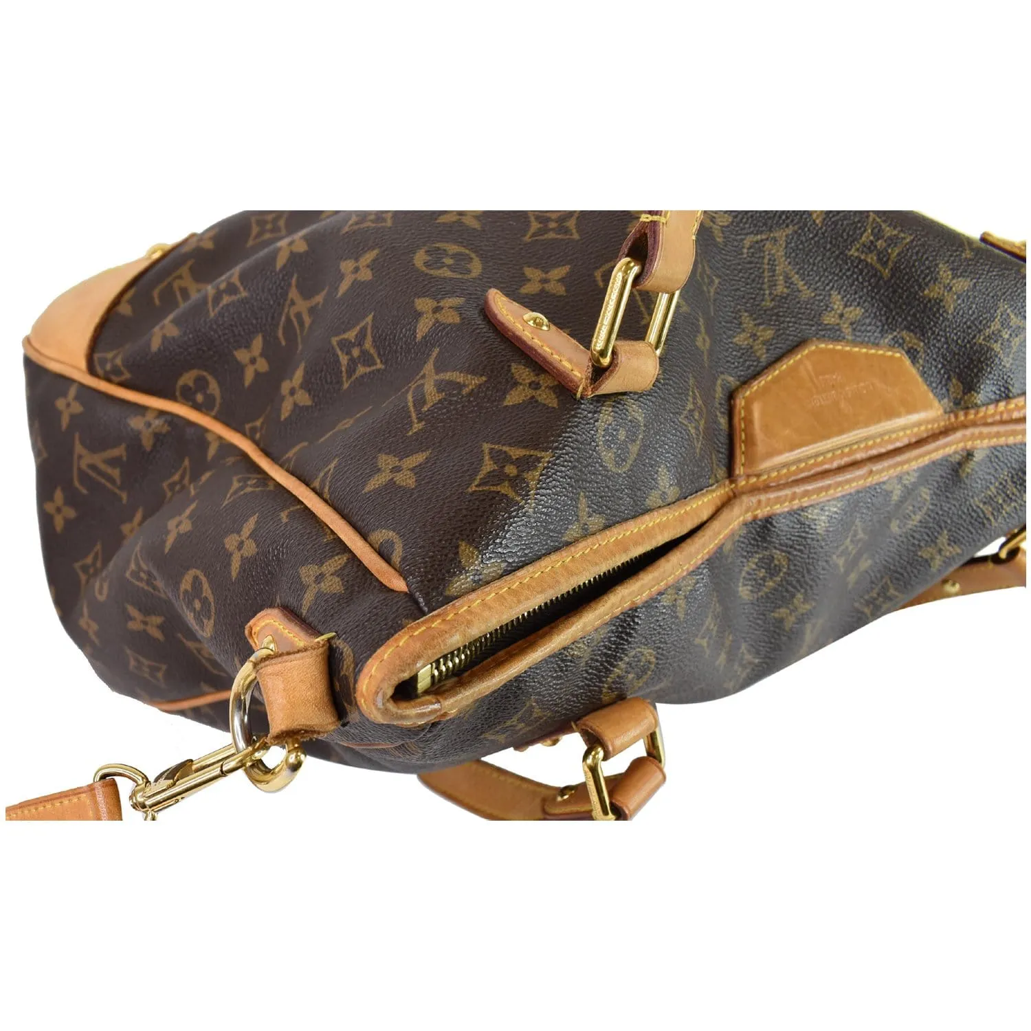 LOUIS VUITTON Estrela GM Monogram Canvas Shoulder Bag Brown