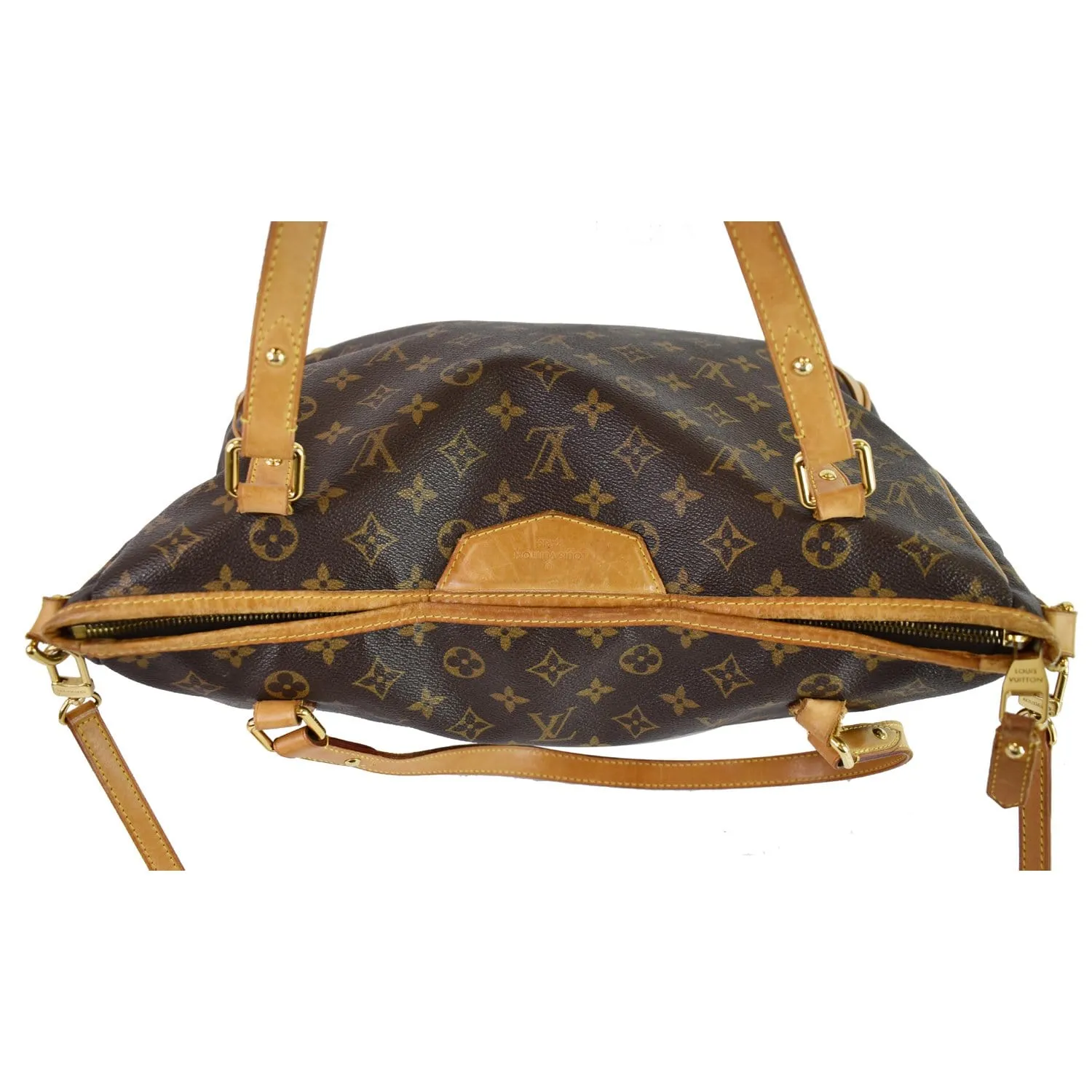 LOUIS VUITTON Estrela GM Monogram Canvas Shoulder Bag Brown