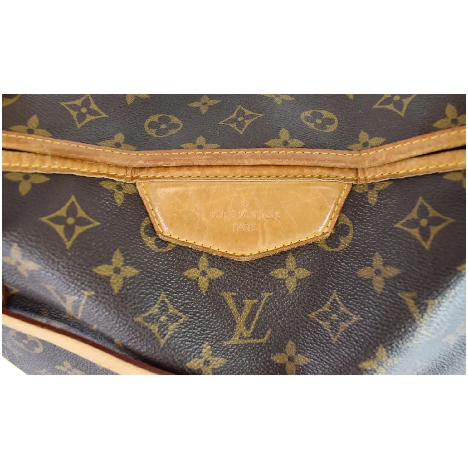 LOUIS VUITTON Estrela GM Monogram Canvas Shoulder Bag Brown