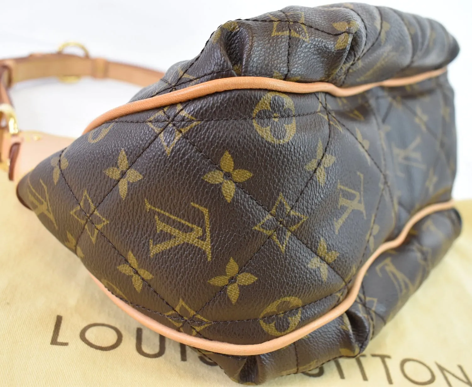 LOUIS VUITTON Etoile PM Monogram Canvas Shoulder Bag Brown