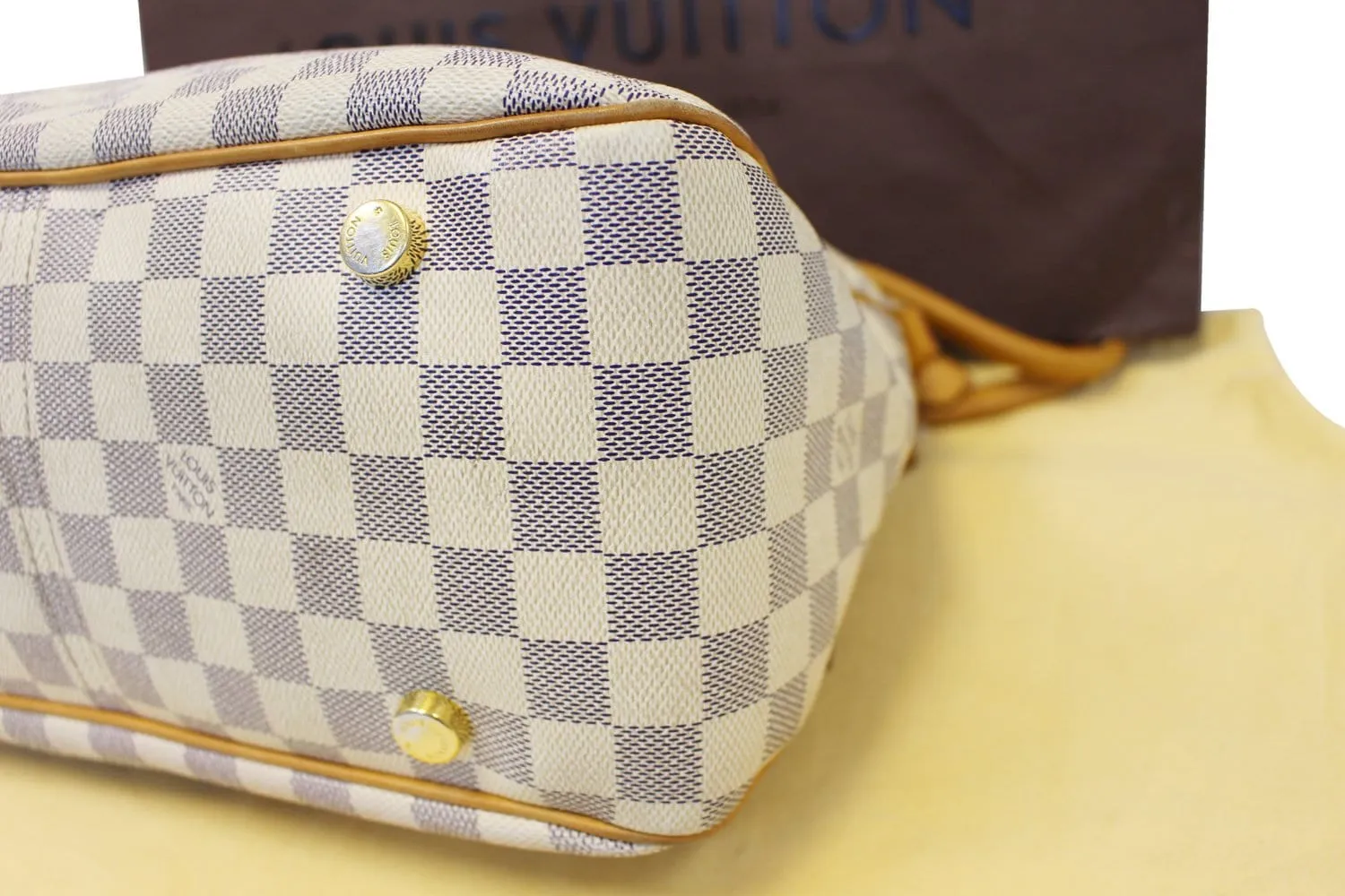 LOUIS VUITTON Figheri PM Damier Azur  Shoulder Bag