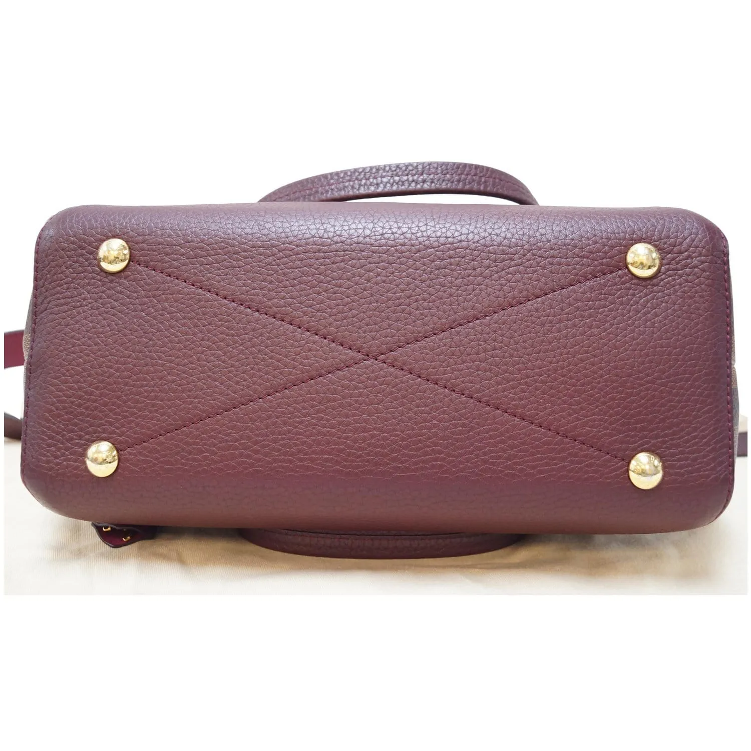 LOUIS VUITTON Hyde Park Damier Ebene Shoulder Bag Fuchsia