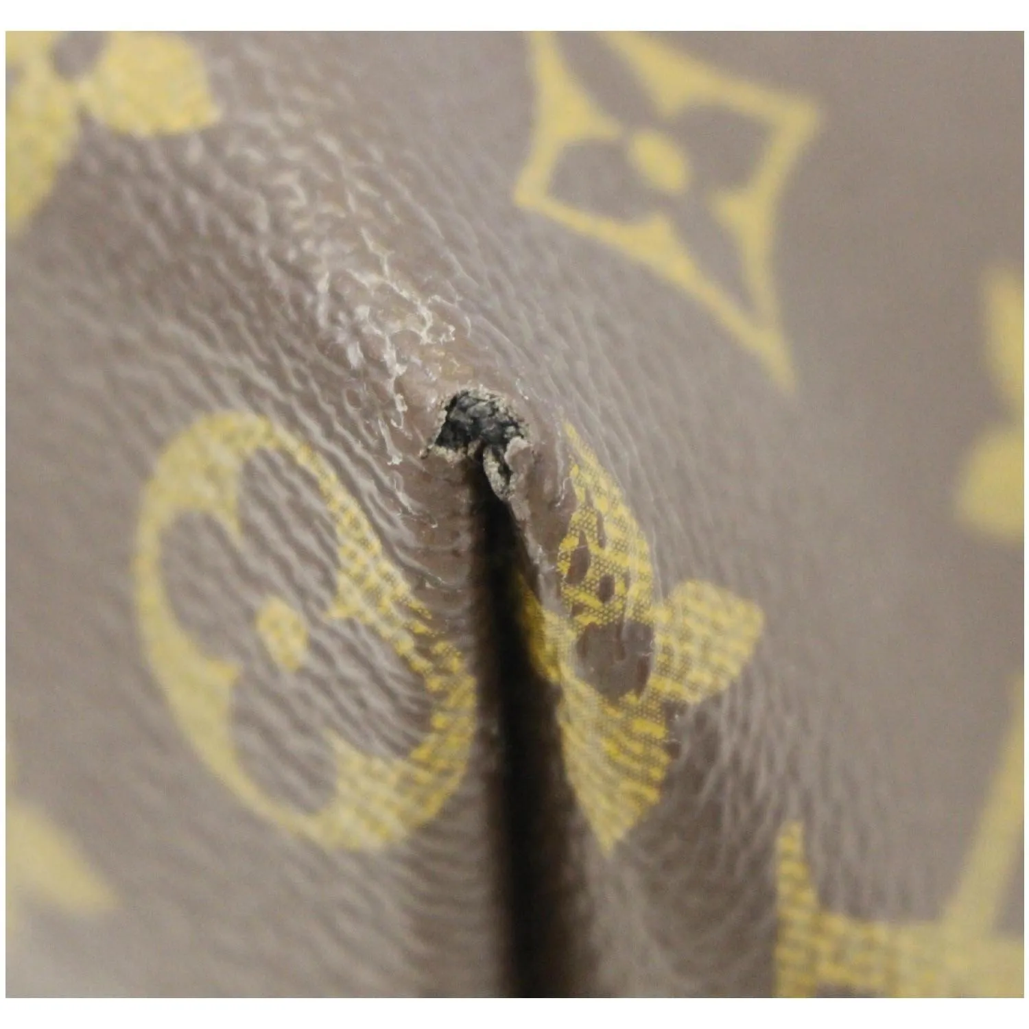 LOUIS VUITTON Iena PM Monogram Canvas Shoulder Bag Brown