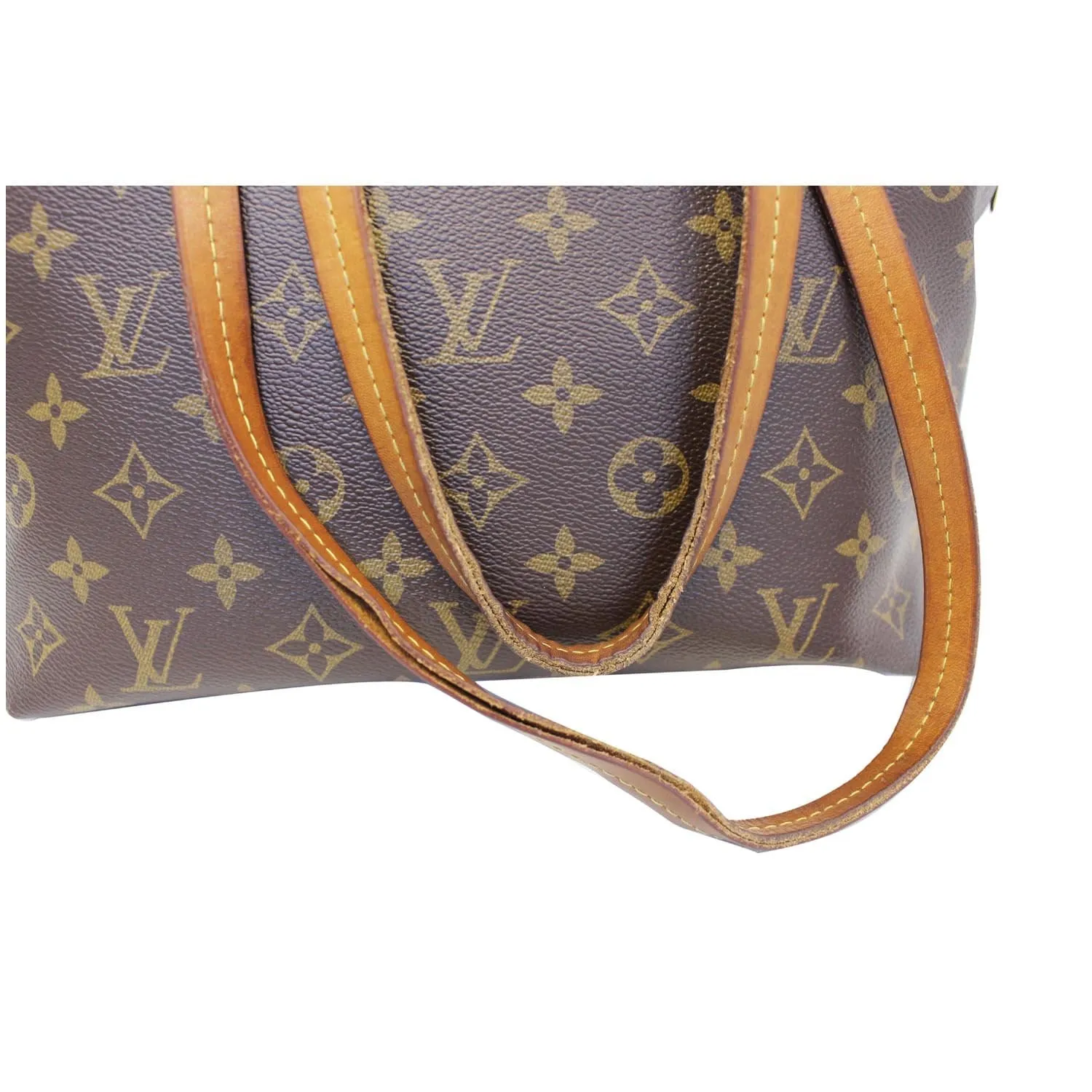 LOUIS VUITTON Iena PM Monogram Canvas Shoulder Bag Brown