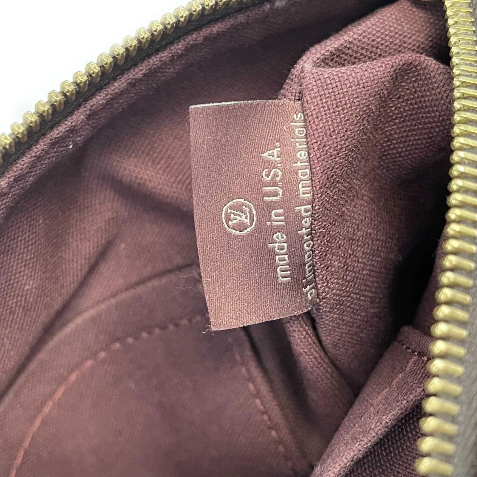 Louis Vuitton Lena Tote PM Damier Ebene Brown
