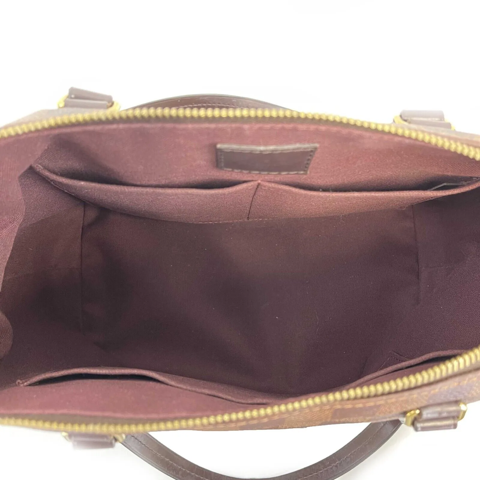 Louis Vuitton Lena Tote PM Damier Ebene Brown