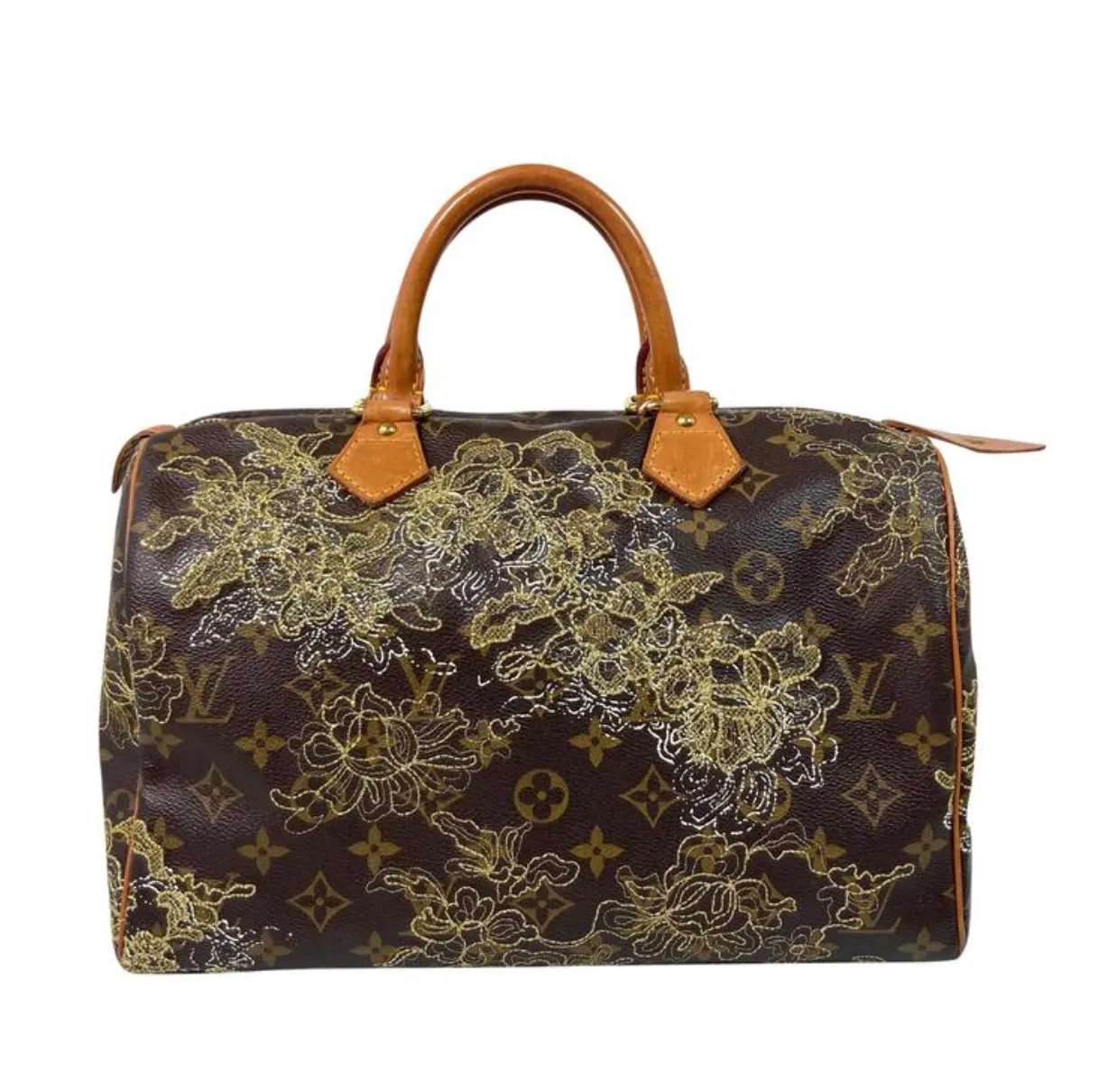 Louis Vuitton Limited Edition Monogram Dentell Speedy 30
