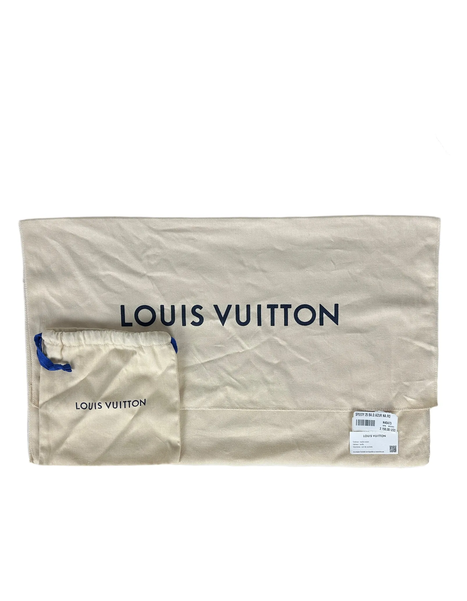 Louis Vuitton Limited Edition Nautical Damier Azur Speedy Bandouliere 25 Bag