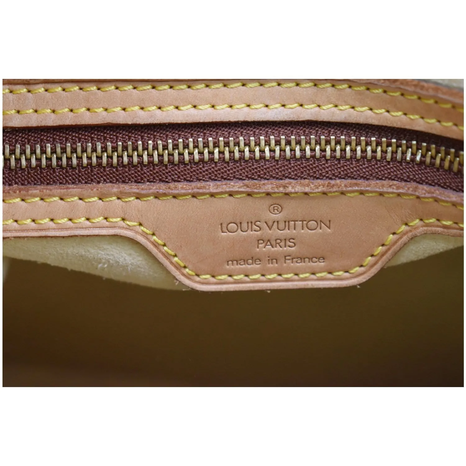 LOUIS VUITTON Looping GM Monogram Canvas Shoulder Bag Brown