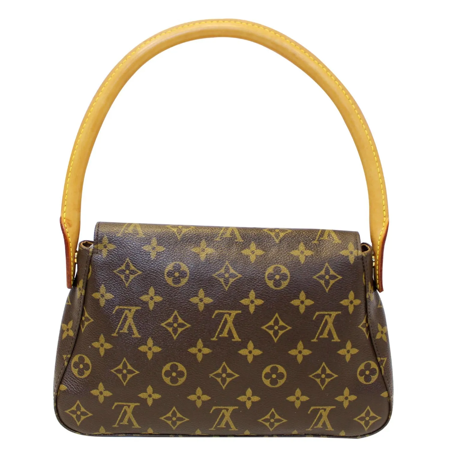 LOUIS VUITTON Looping PM Monogram Canvas Satchel Bag