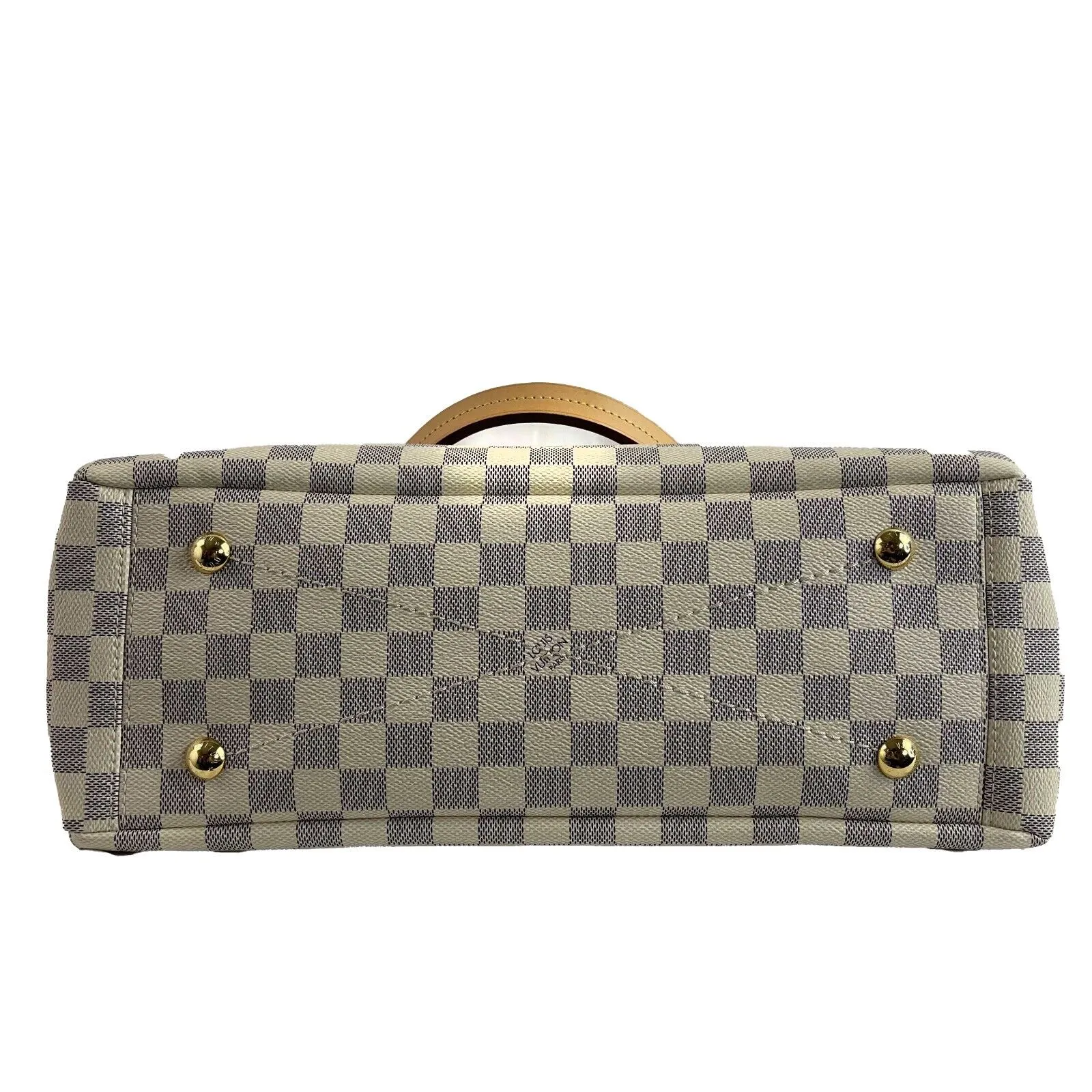 Louis Vuitton - LV Lymington Damier Azur Canvas Top Handle w/ Shoulder Strap KIT