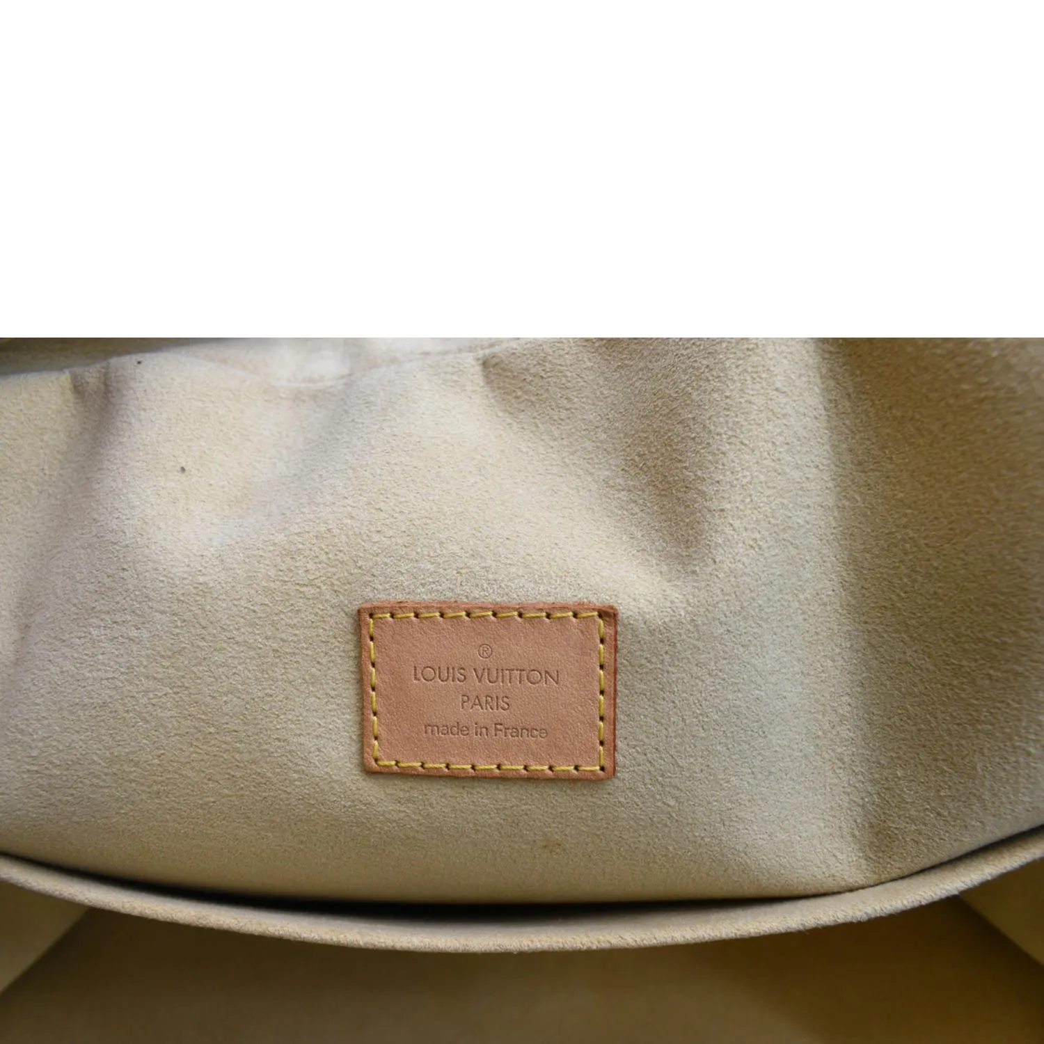 LOUIS VUITTON Manhattan GM Monogram Canvas Satchel Bag Brown