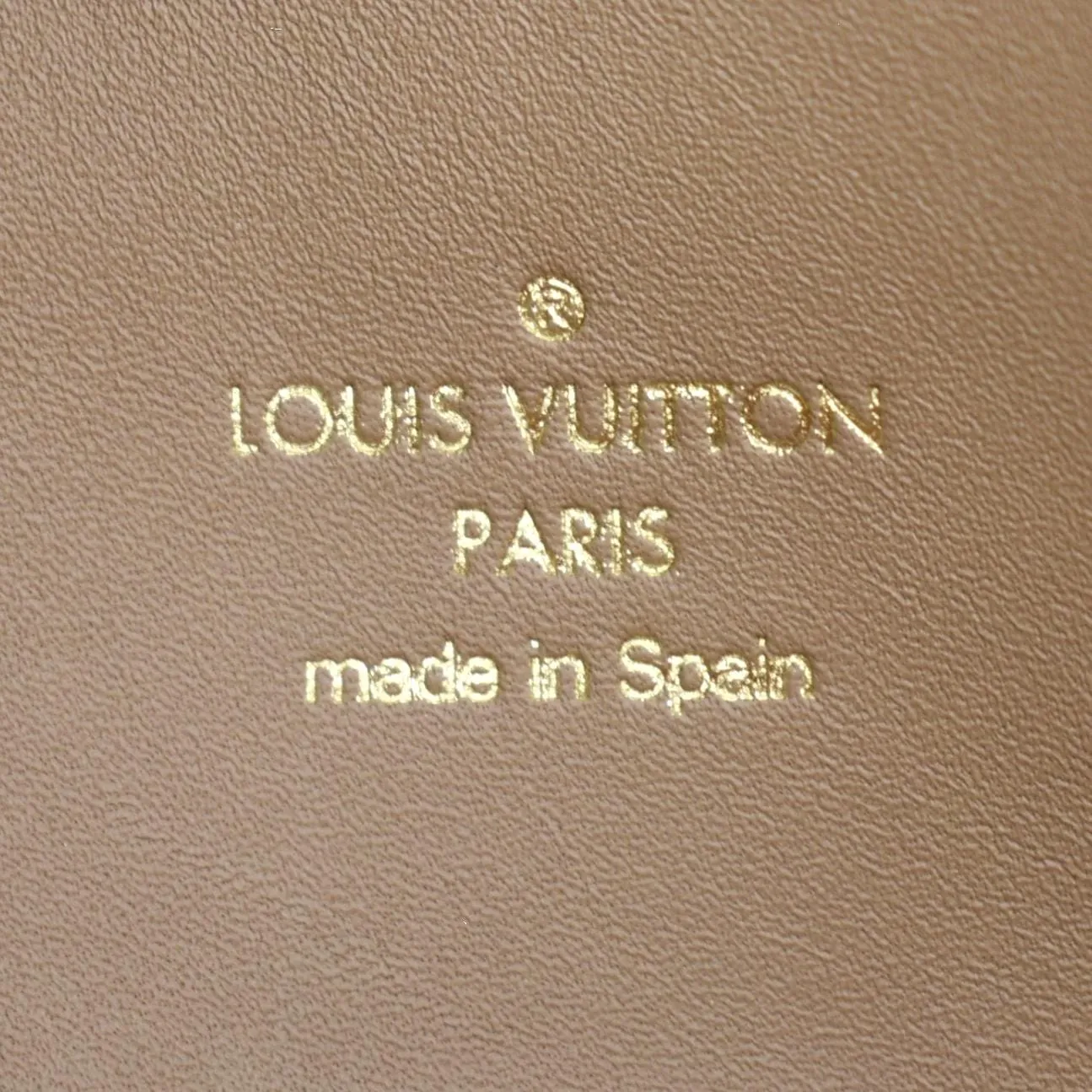 LOUIS VUITTON Millefeuille Monogram Canvas Shoulder Bag Sesame Peche