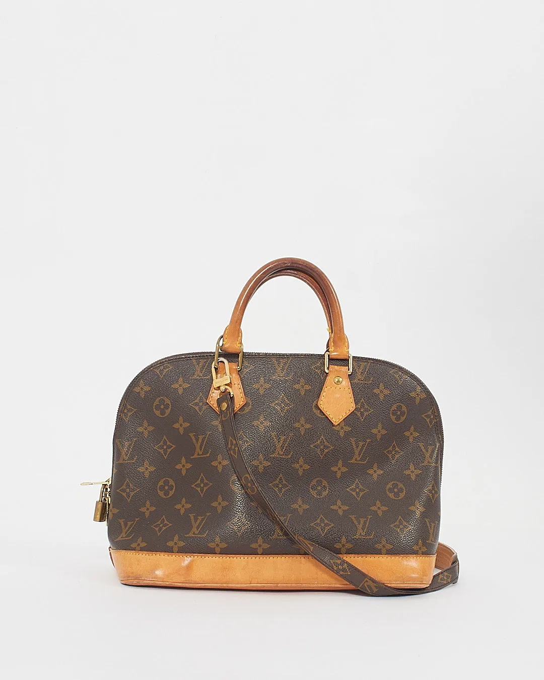 Louis Vuitton Monogram Canvas Alma PM with Strap