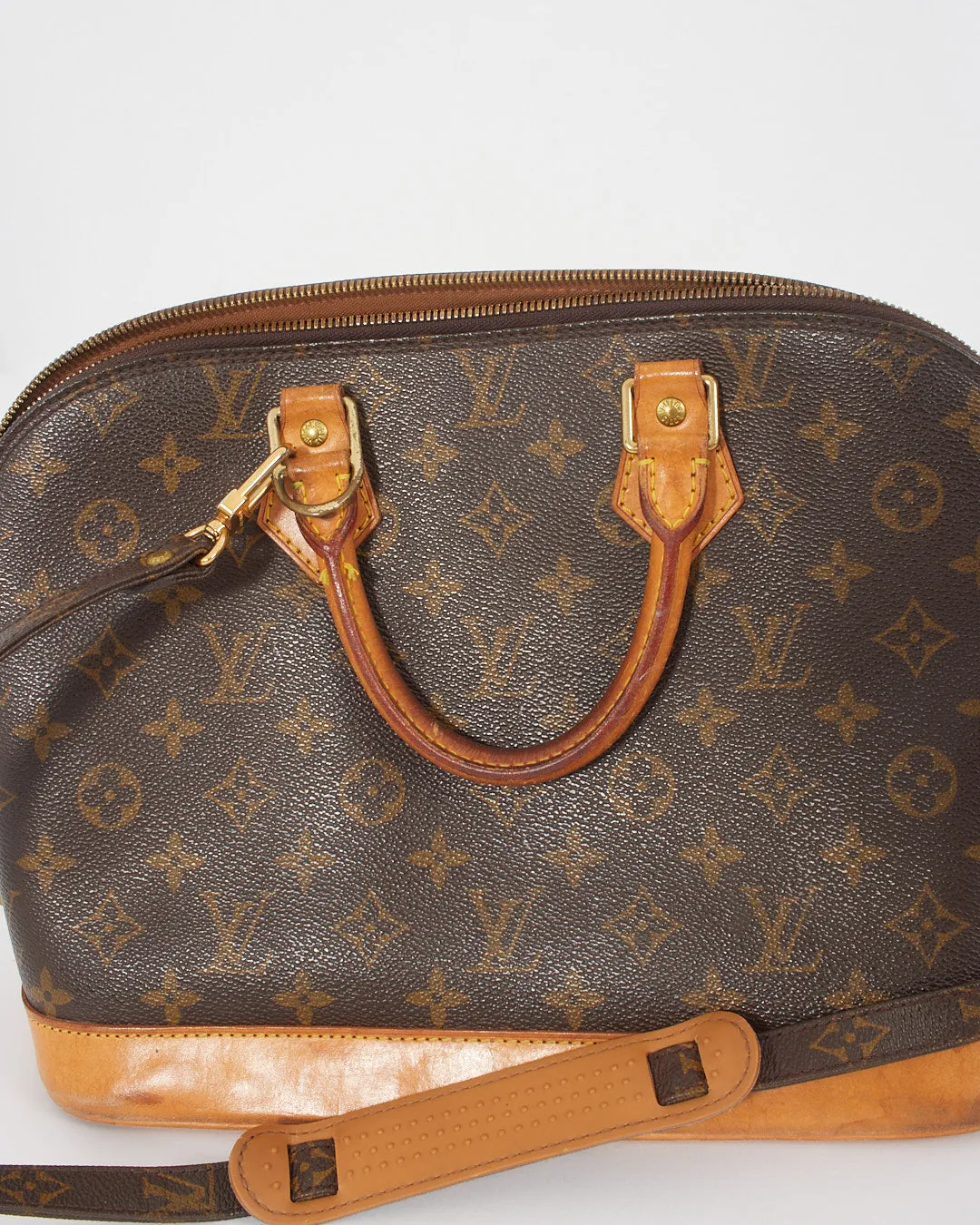 Louis Vuitton Monogram Canvas Alma PM with Strap